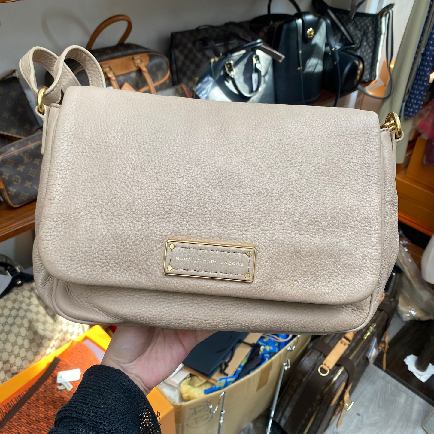Marc Jacobs 蝦肉2way袋