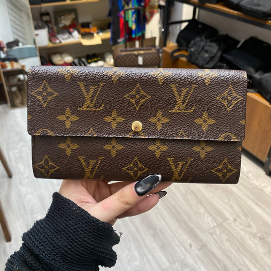 LV 老花長銀包