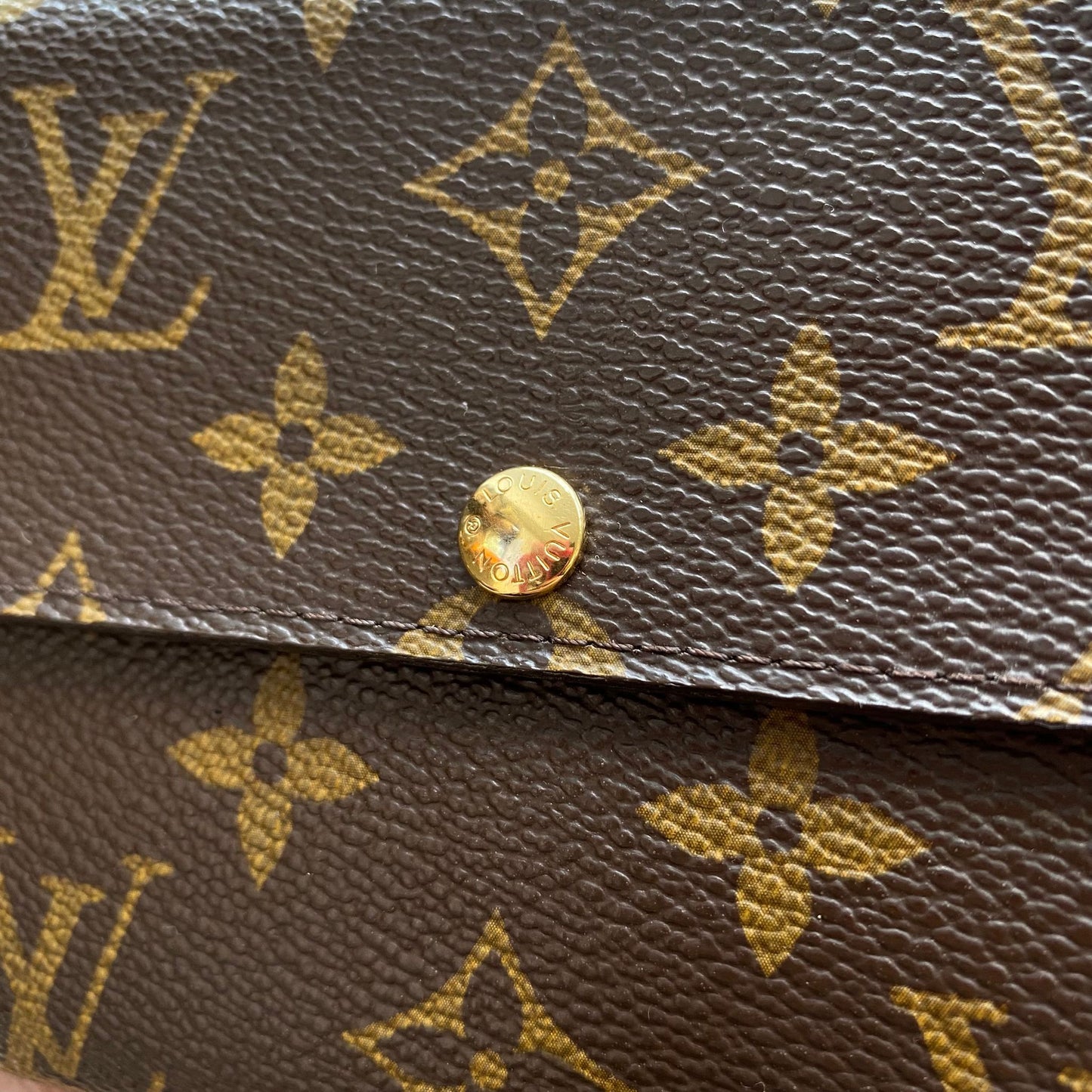 LV 老花長銀包