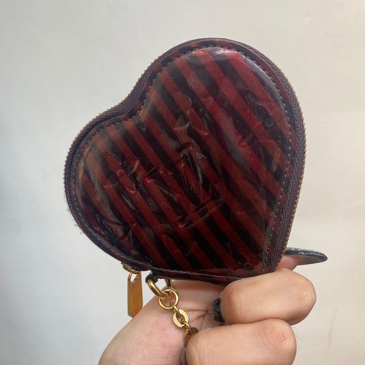 LV 心心散子包吊飾