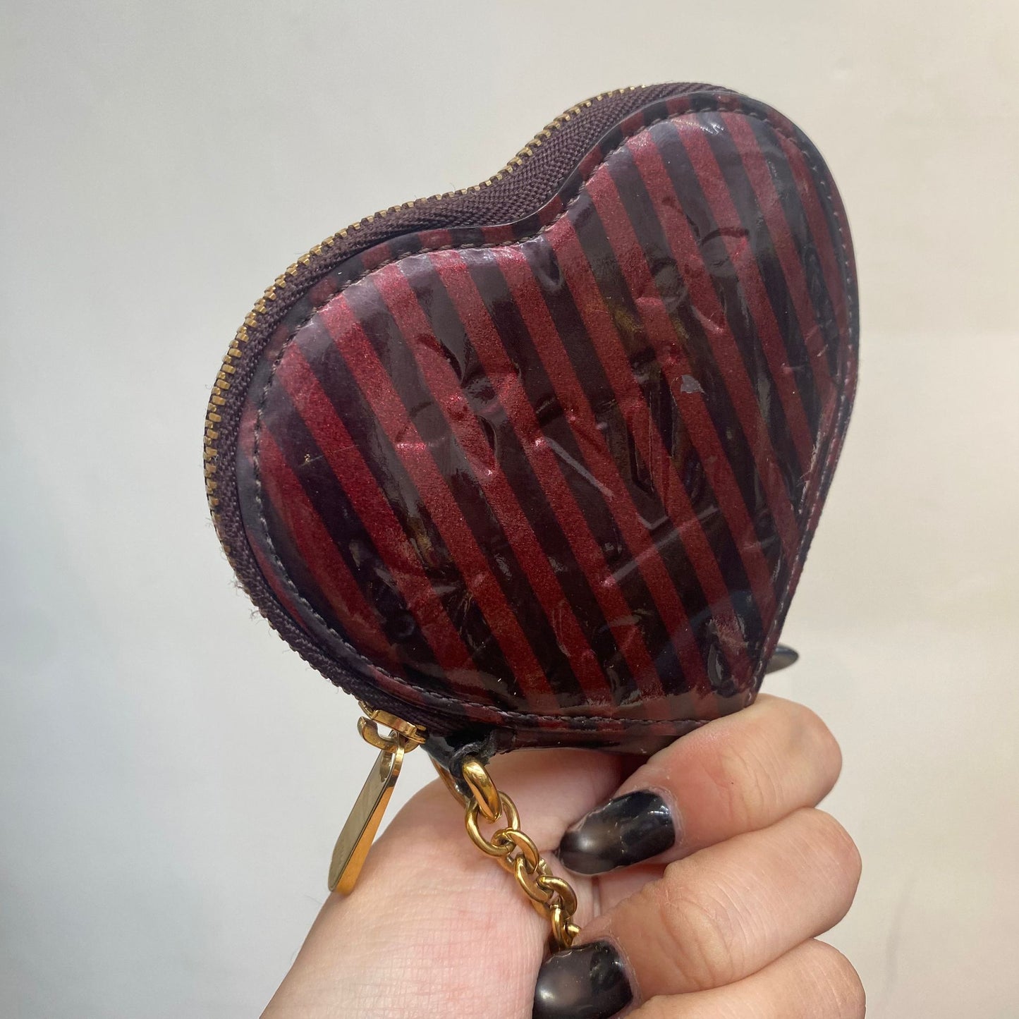 LV 心心散子包吊飾