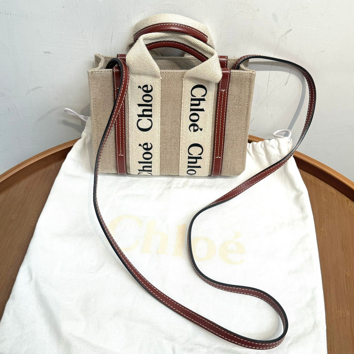 Chloe mini Woody Tote