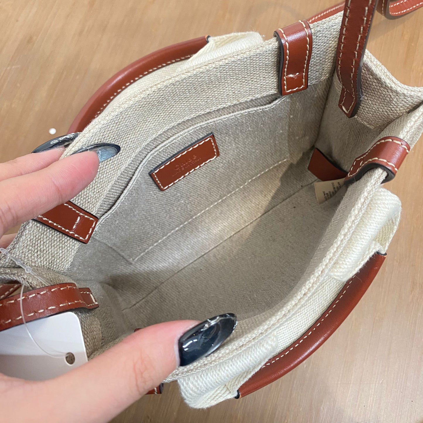 Chloe mini Woody Tote