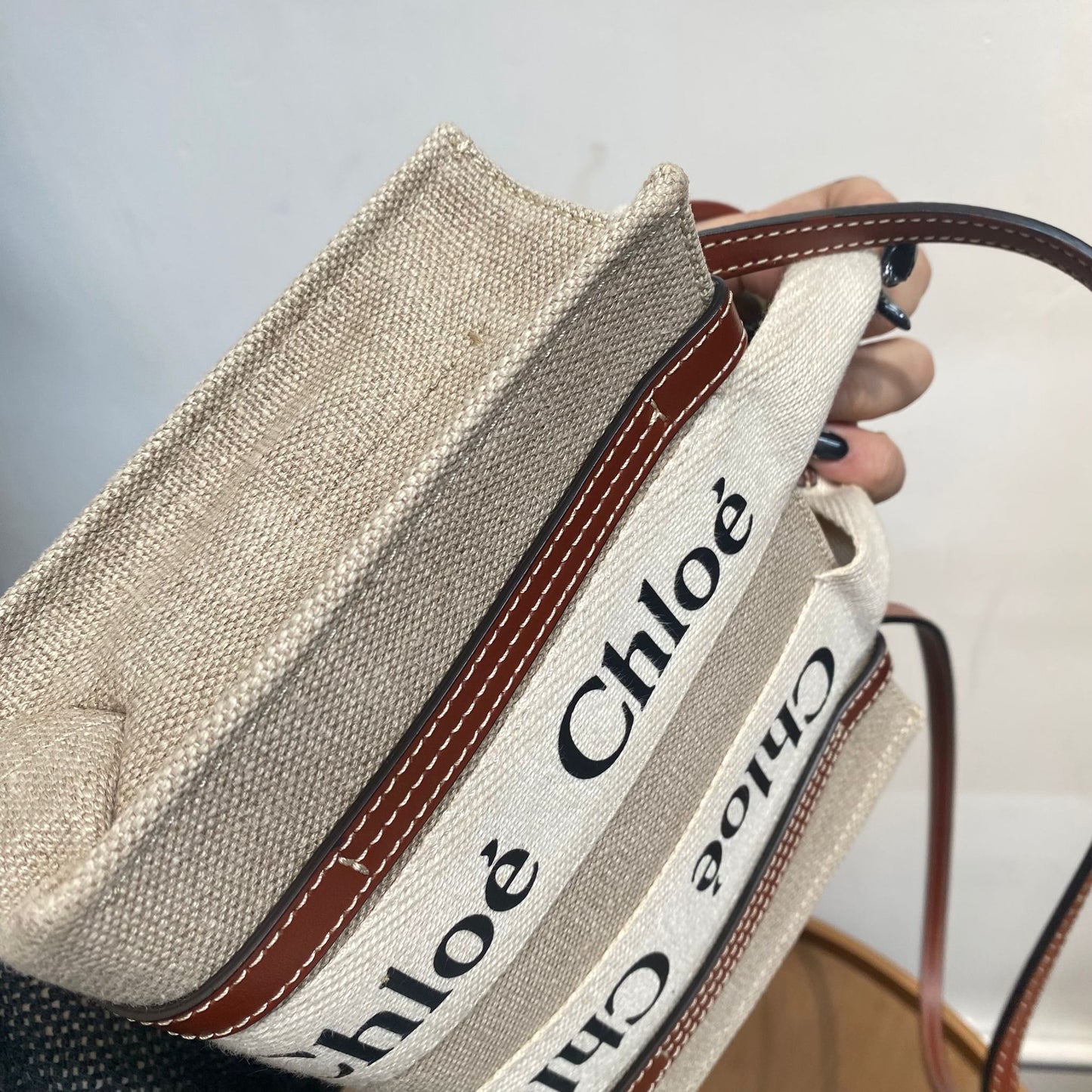 Chloe mini Woody Tote