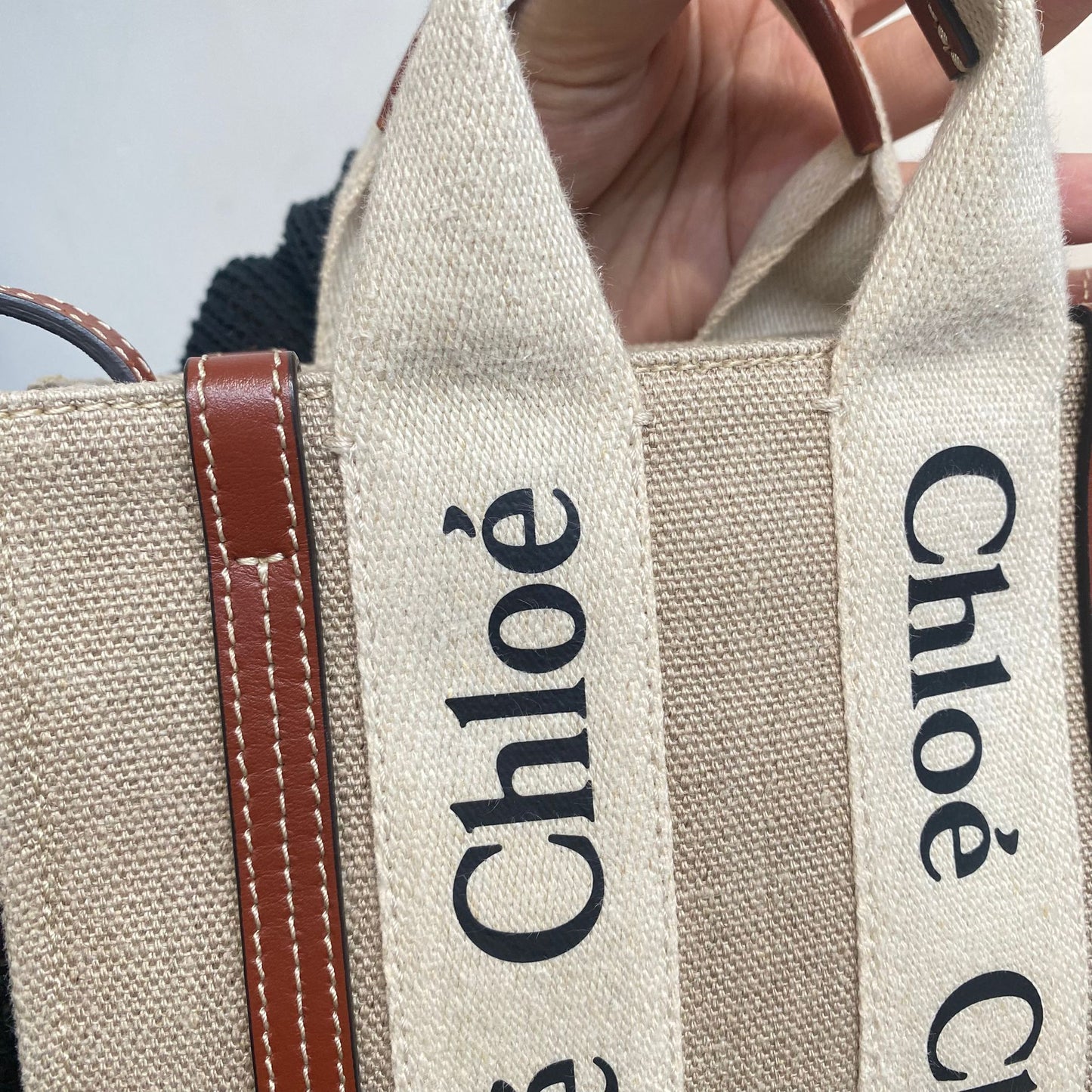 Chloe mini Woody Tote