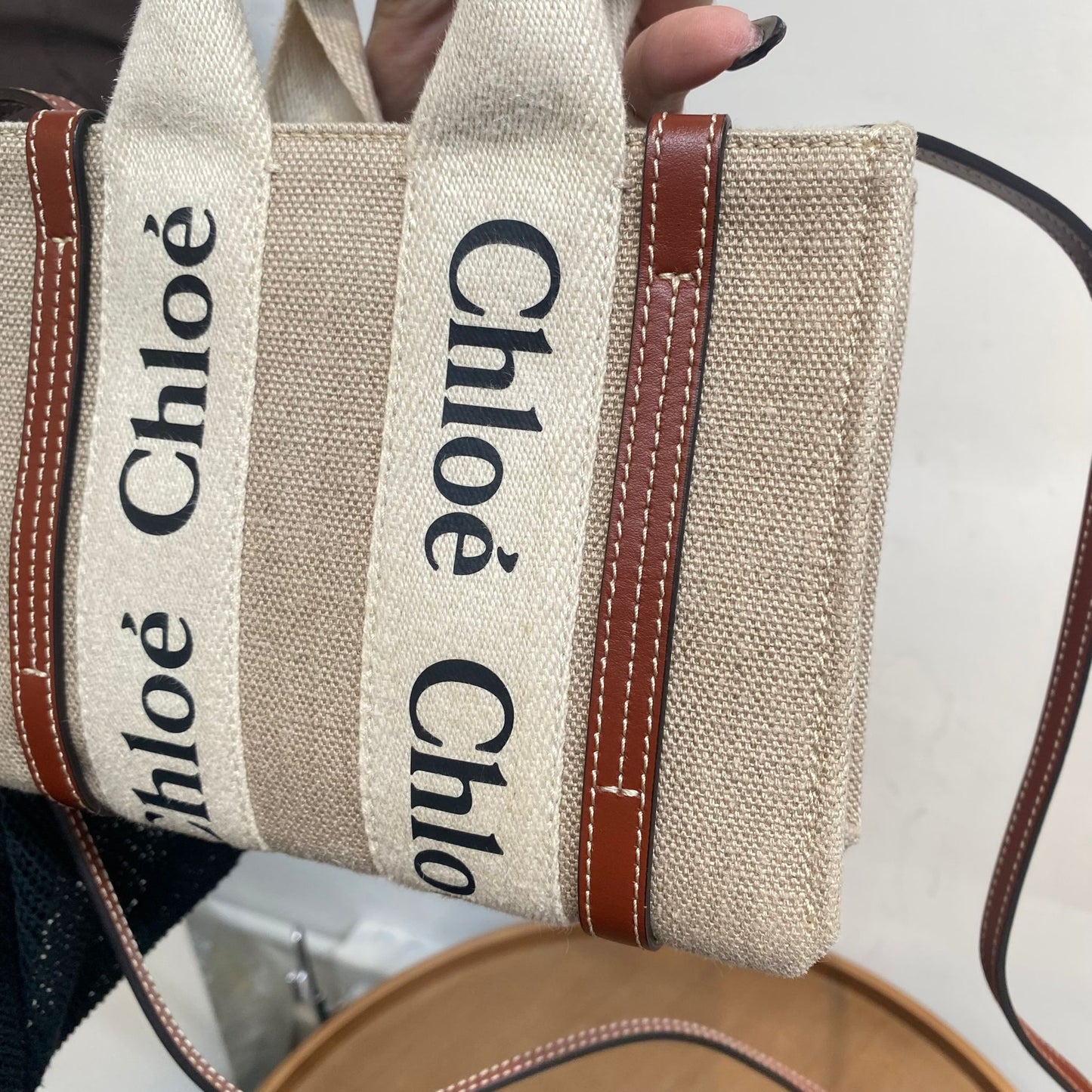 Chloe mini Woody Tote