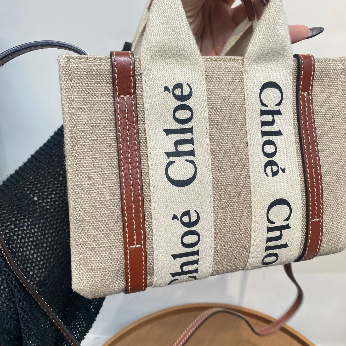 Chloe mini Woody Tote