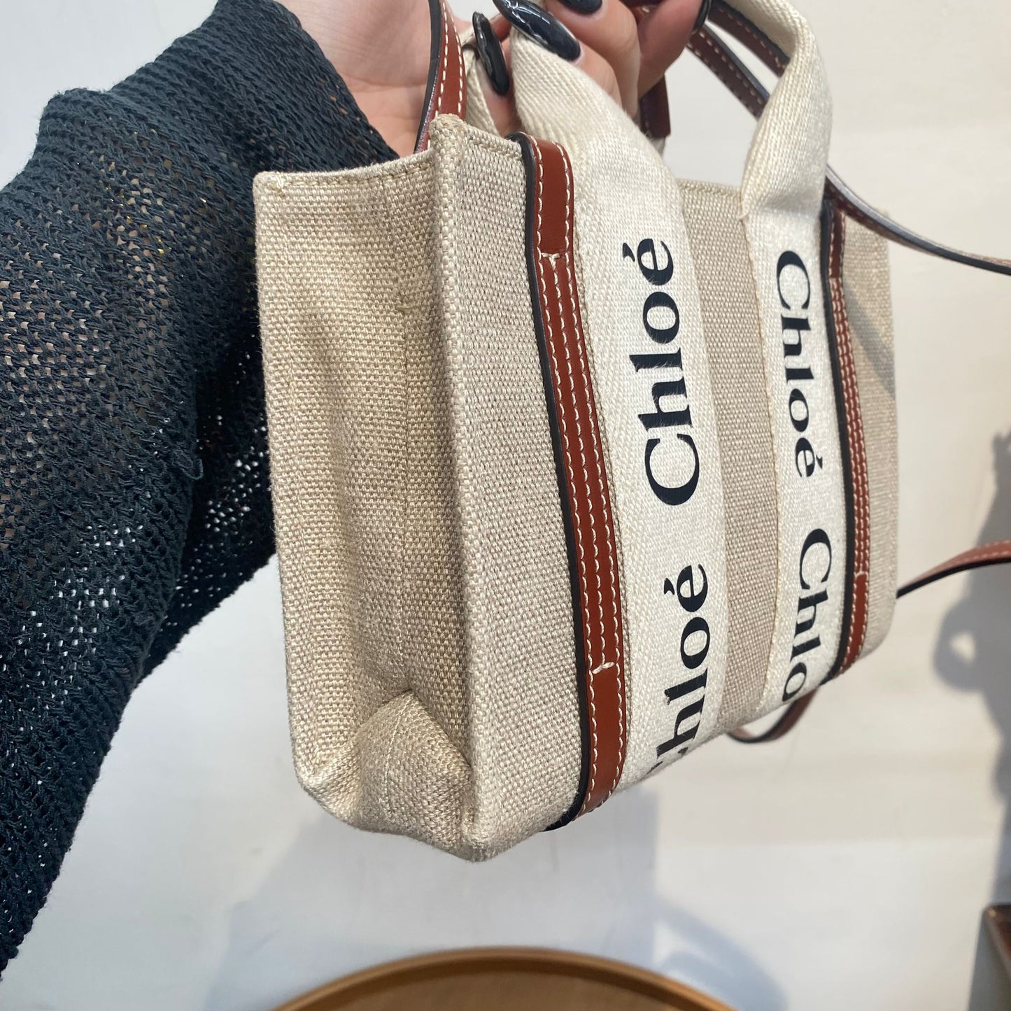 Chloe mini Woody Tote