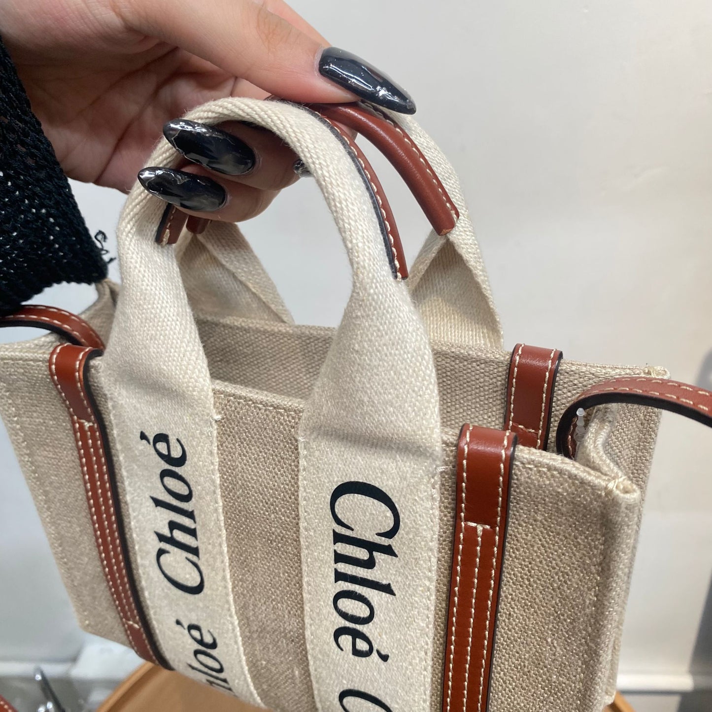 Chloe mini Woody Tote