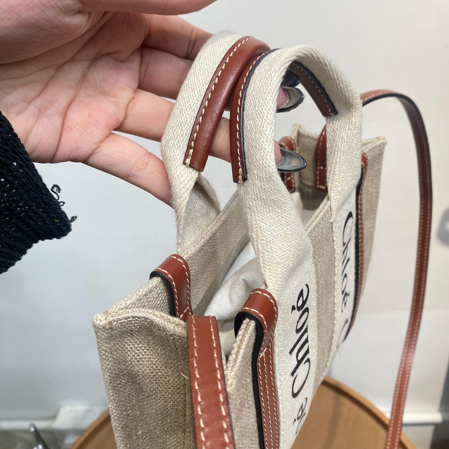 Chloe mini Woody Tote