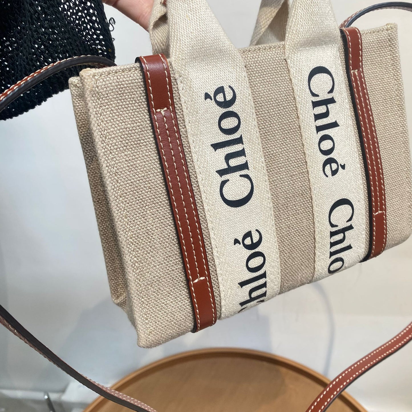 Chloe mini Woody Tote