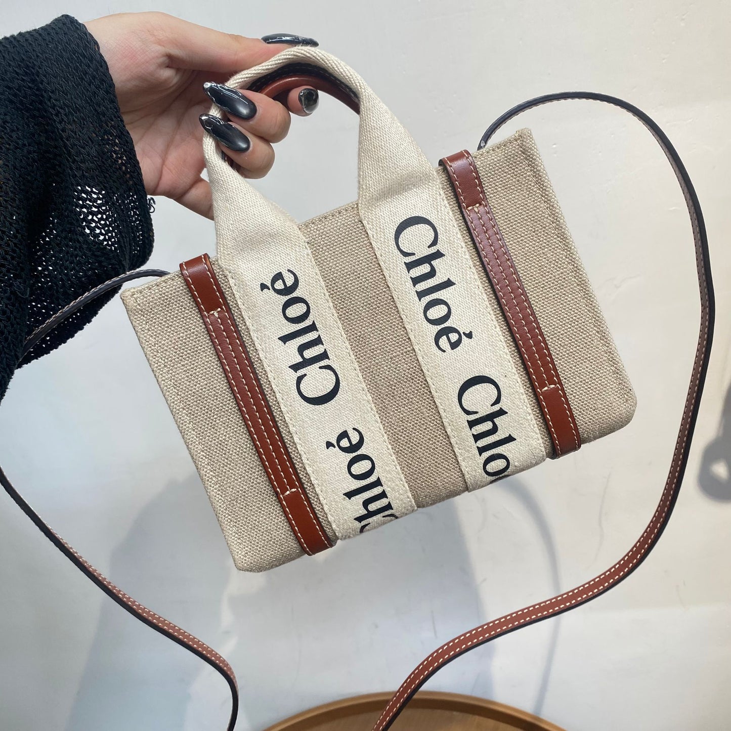 Chloe mini Woody Tote