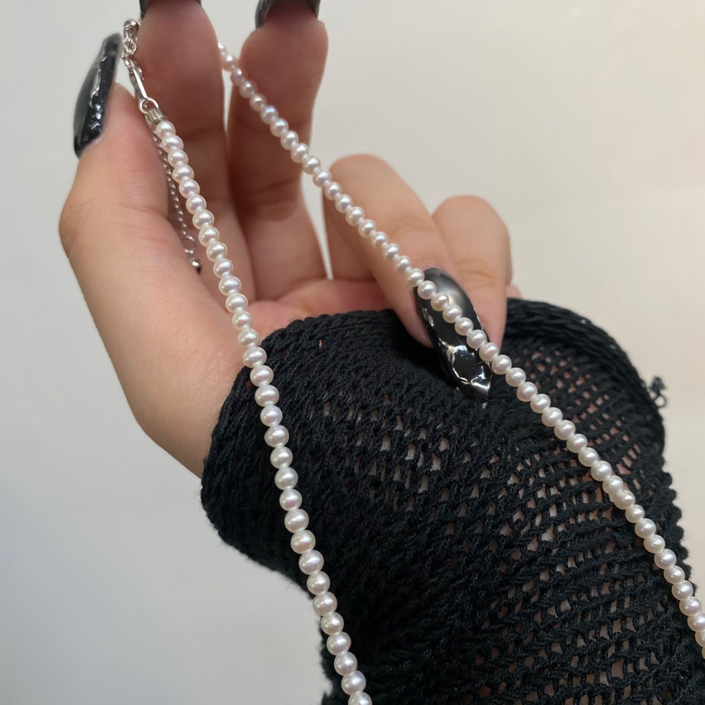 3-5mm鑽光baby串珠