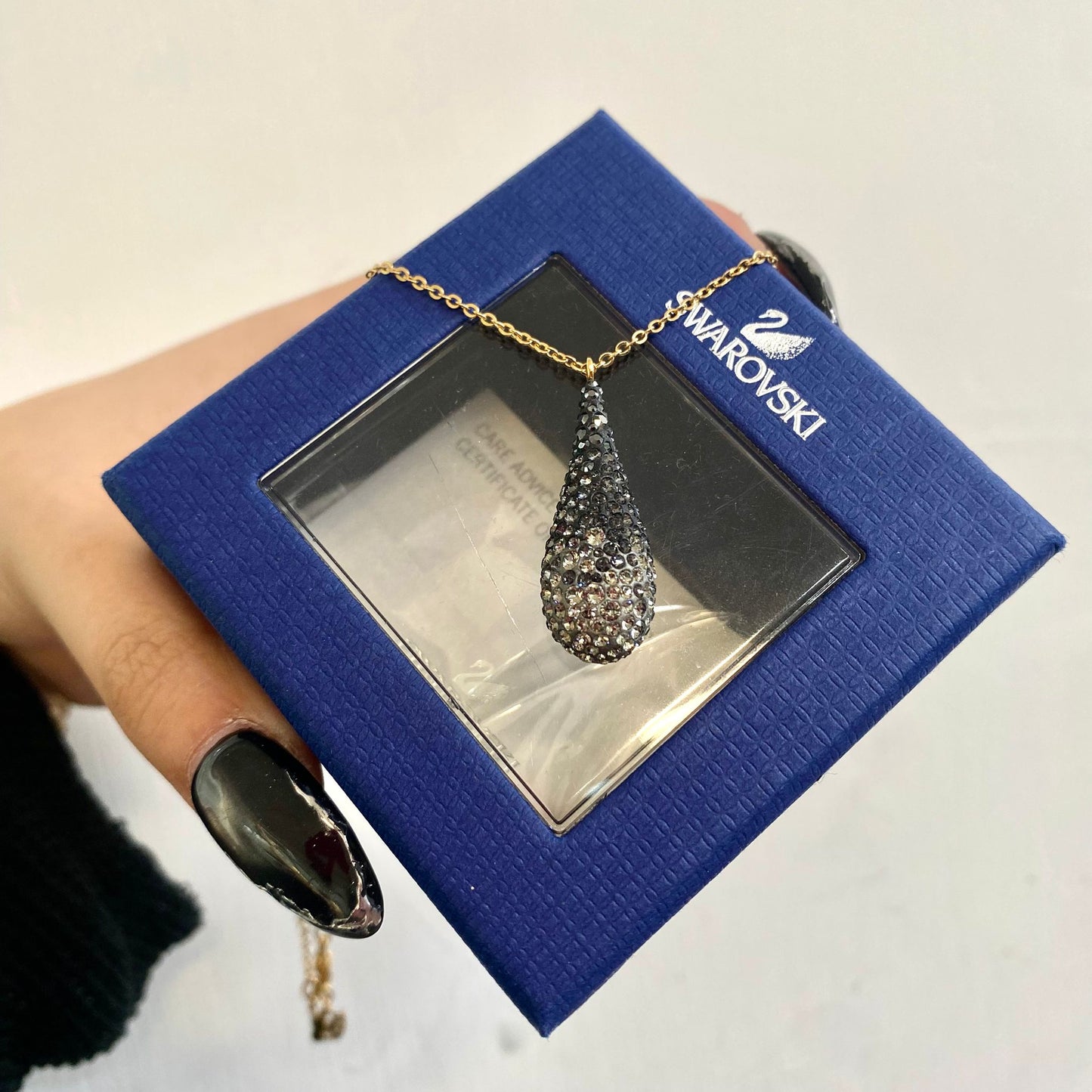 SWAROVSKI 水滴頸鏈 * 有盒