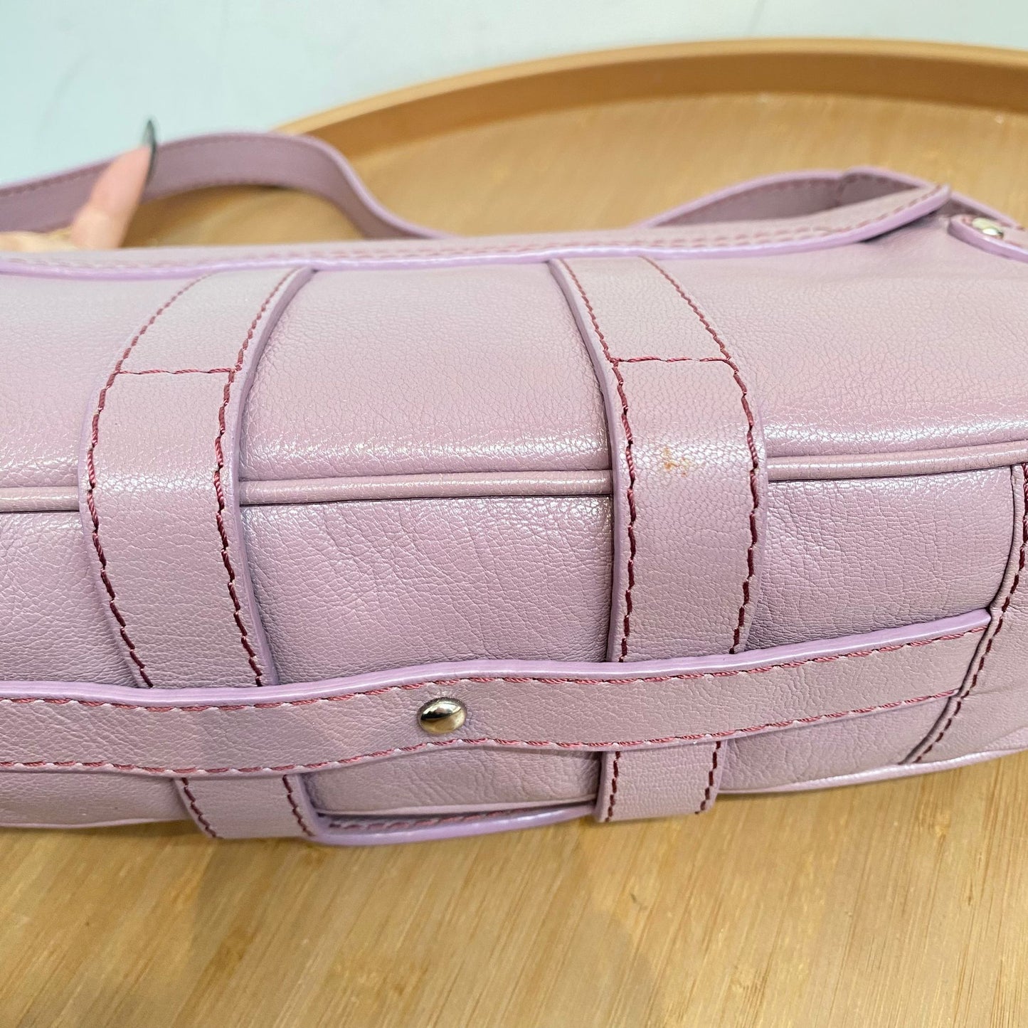 Bally 腋下袋 粉紫