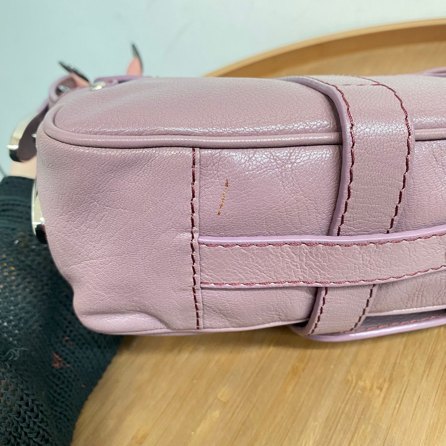 Bally 腋下袋 粉紫