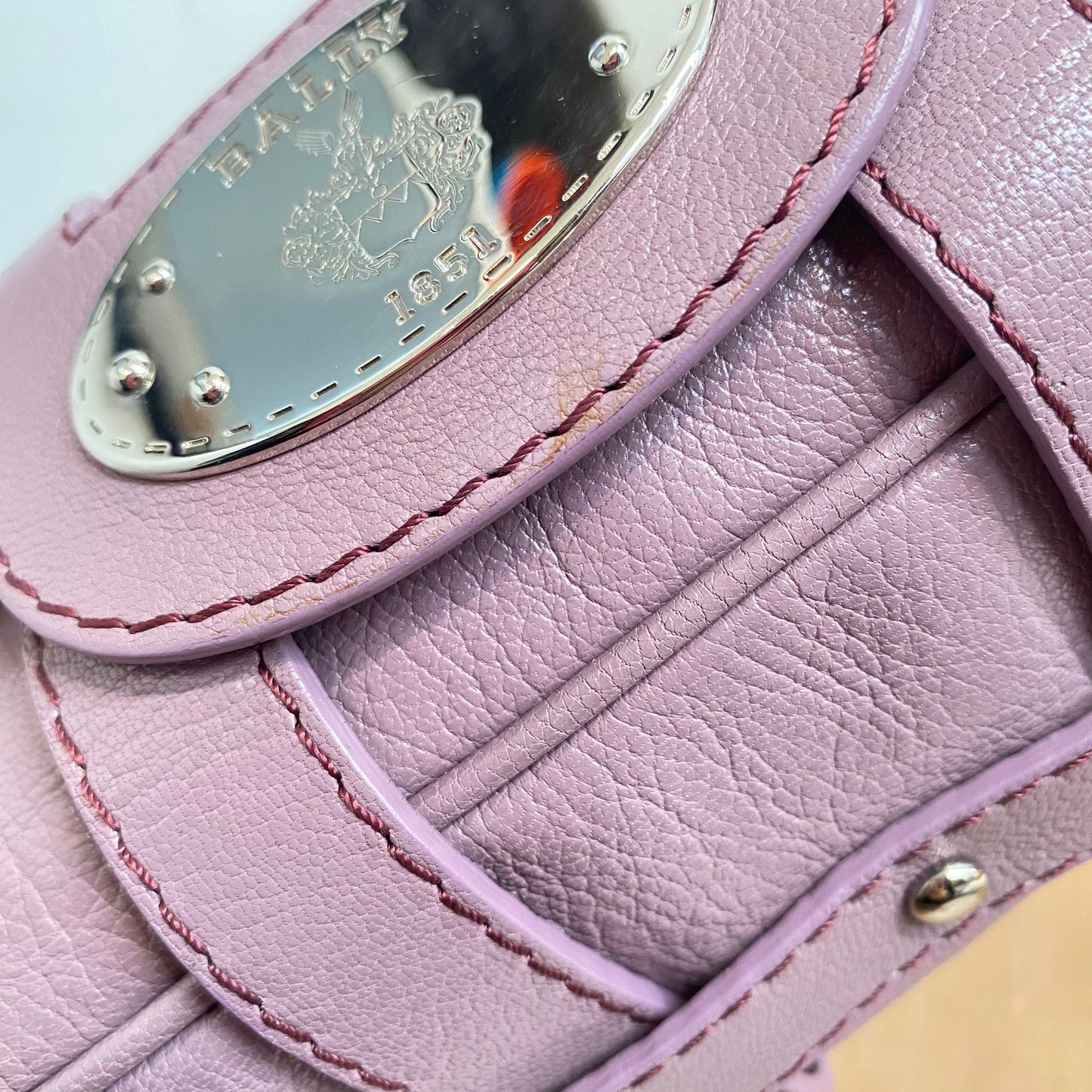 Bally 腋下袋 粉紫
