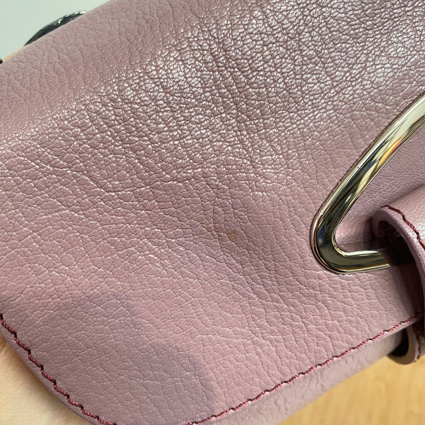 Bally 腋下袋 粉紫