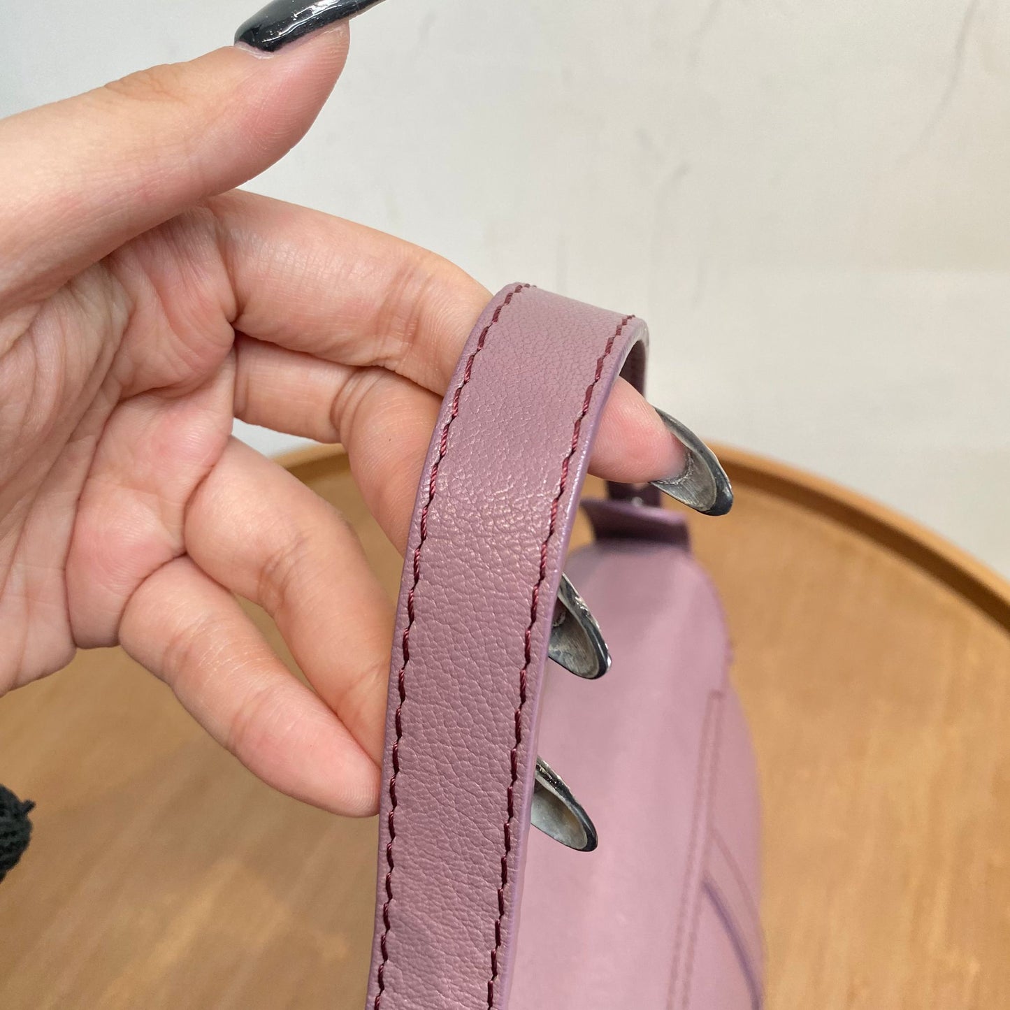 Bally 腋下袋 粉紫