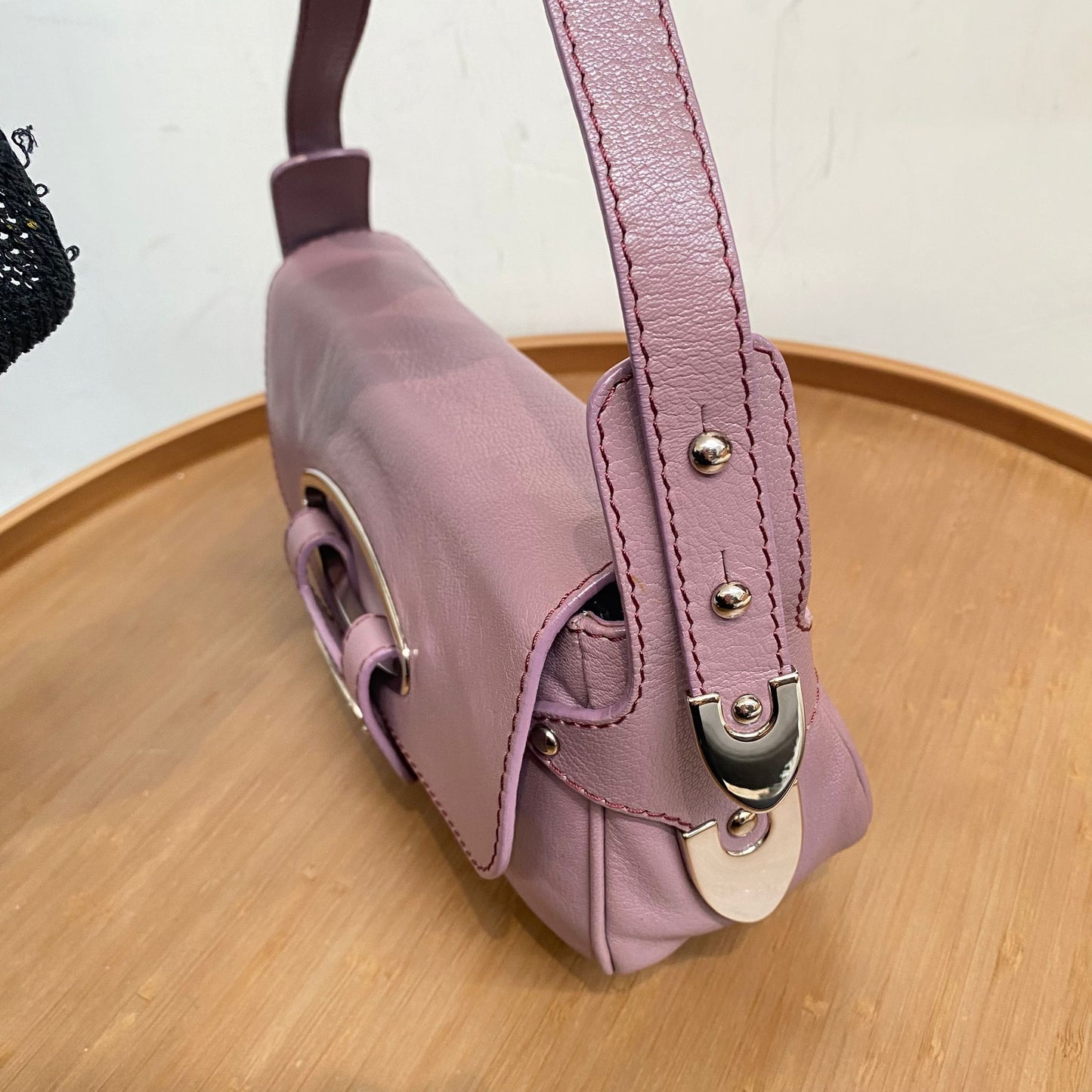 Bally 腋下袋 粉紫