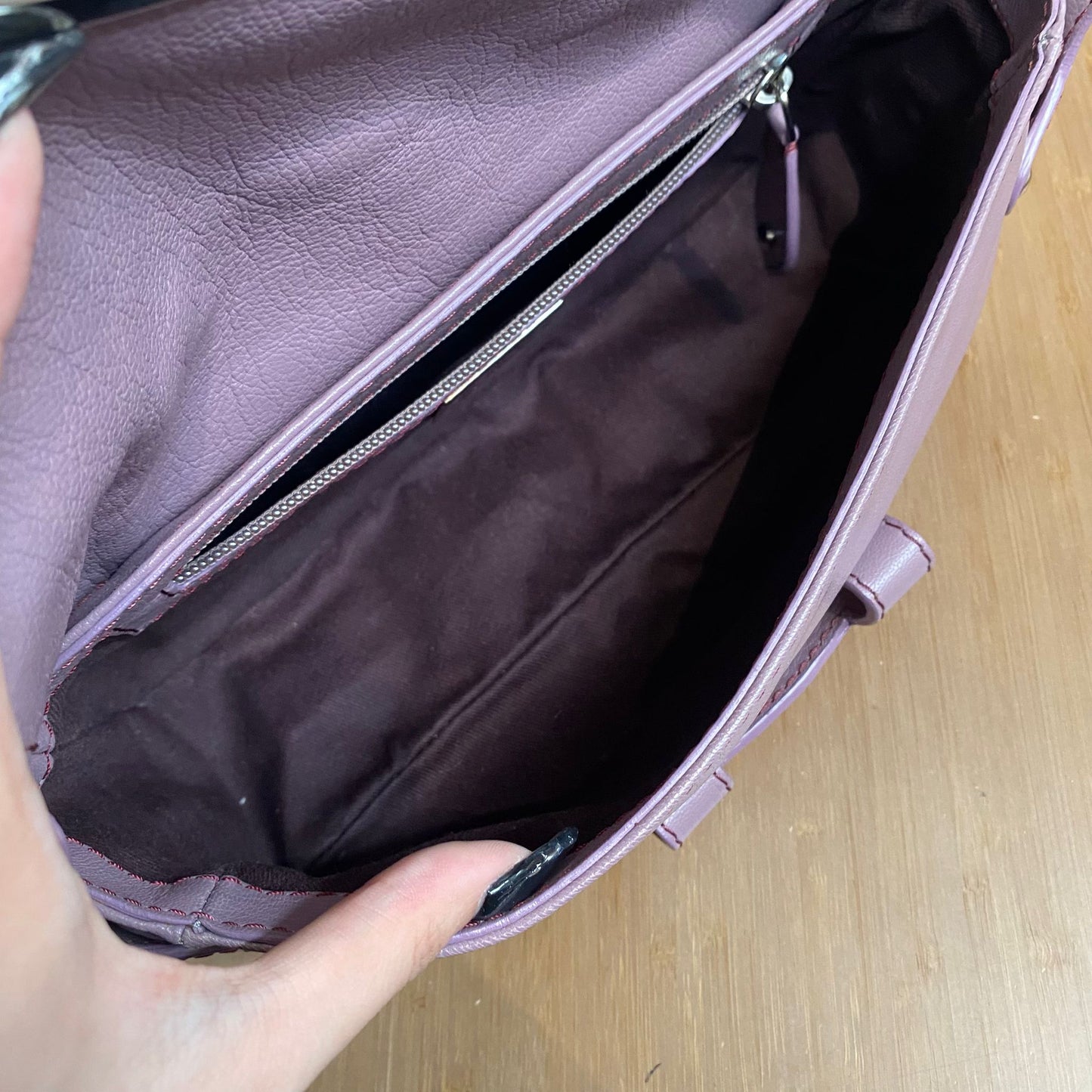 Bally 腋下袋 粉紫