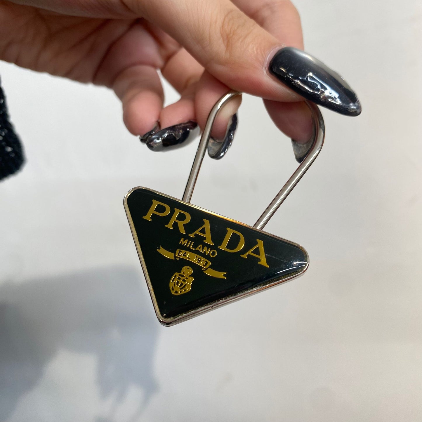 PRADA LOGO鎖匙扣