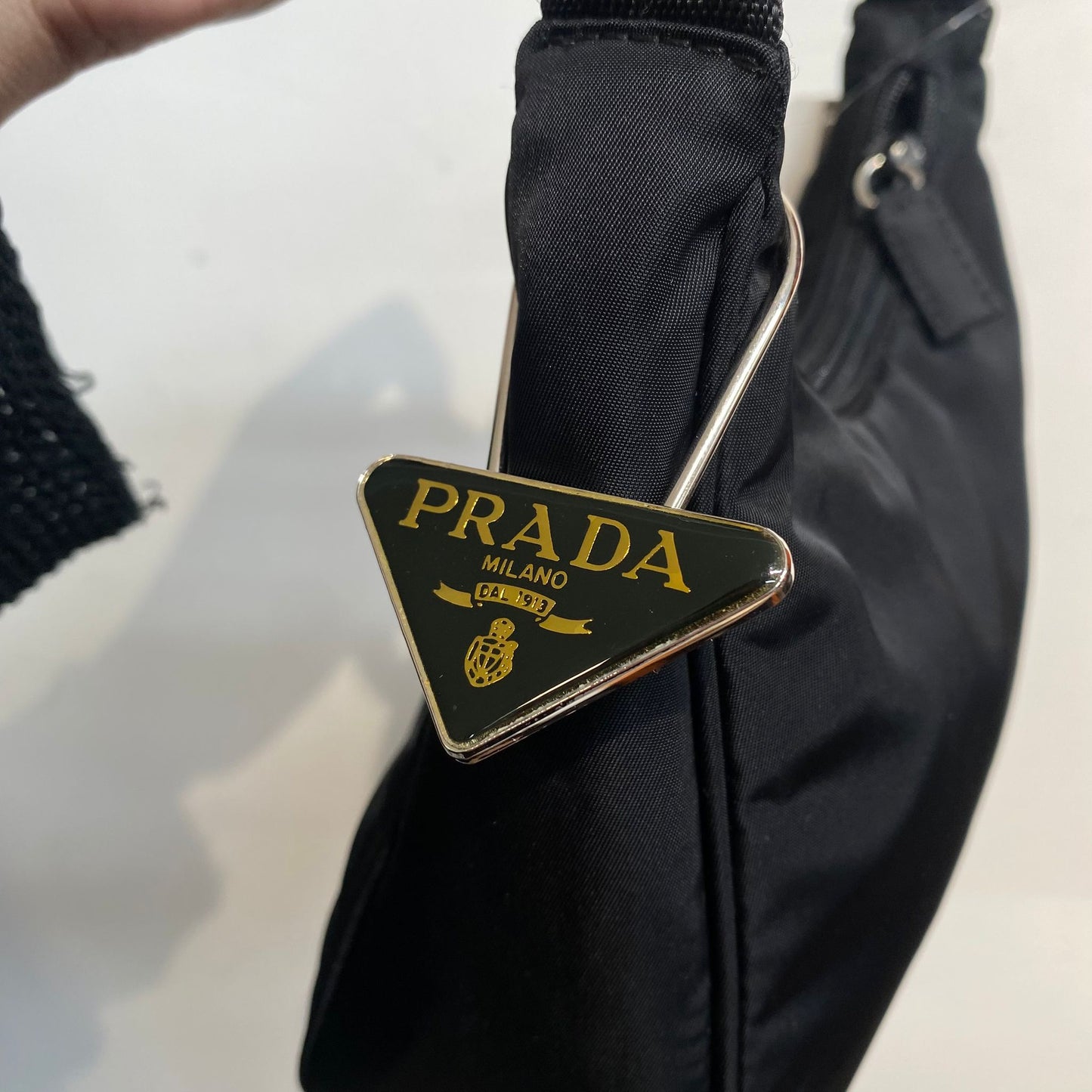 PRADA LOGO鎖匙扣