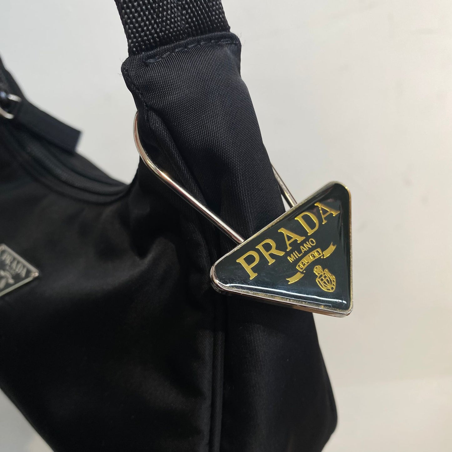 PRADA LOGO鎖匙扣