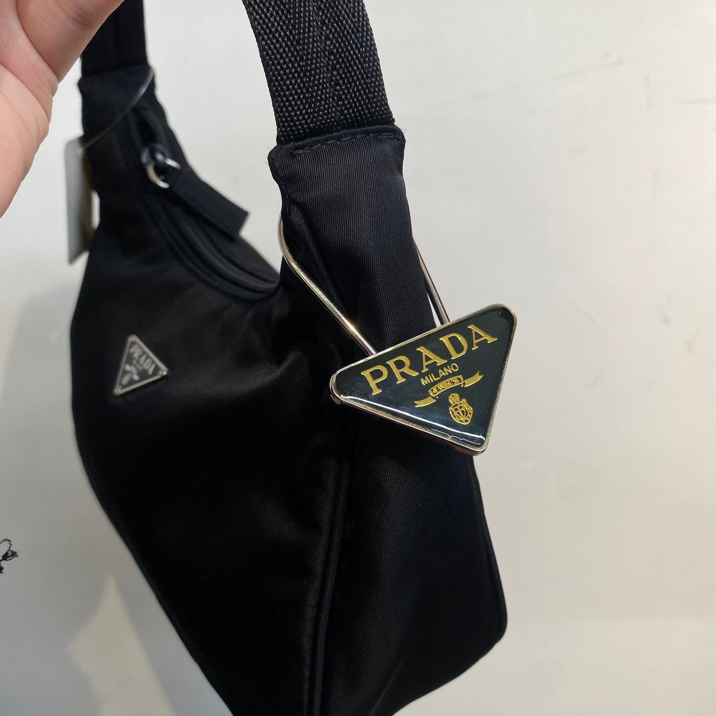 PRADA LOGO鎖匙扣