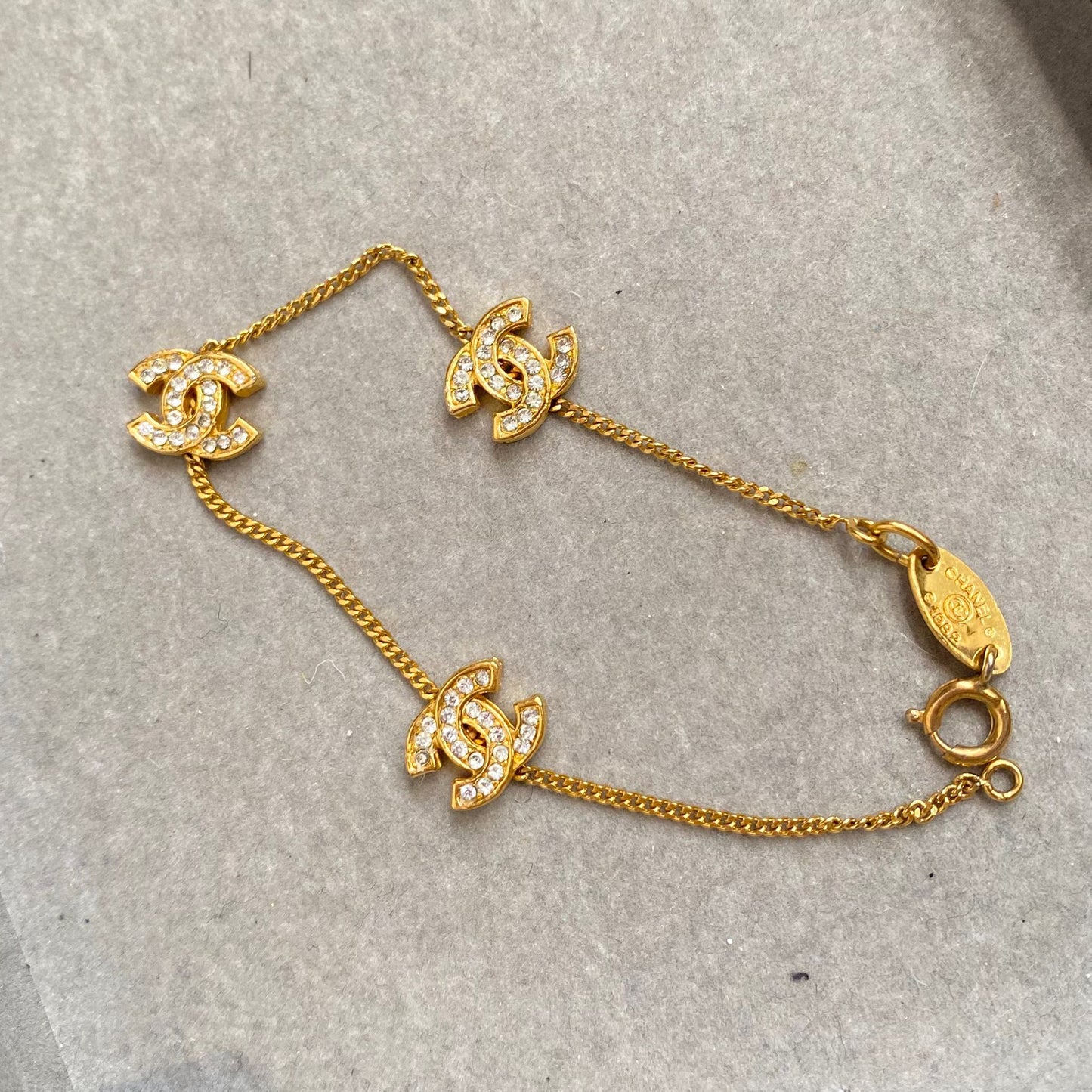 CHANEL 鍍24K金手鏈