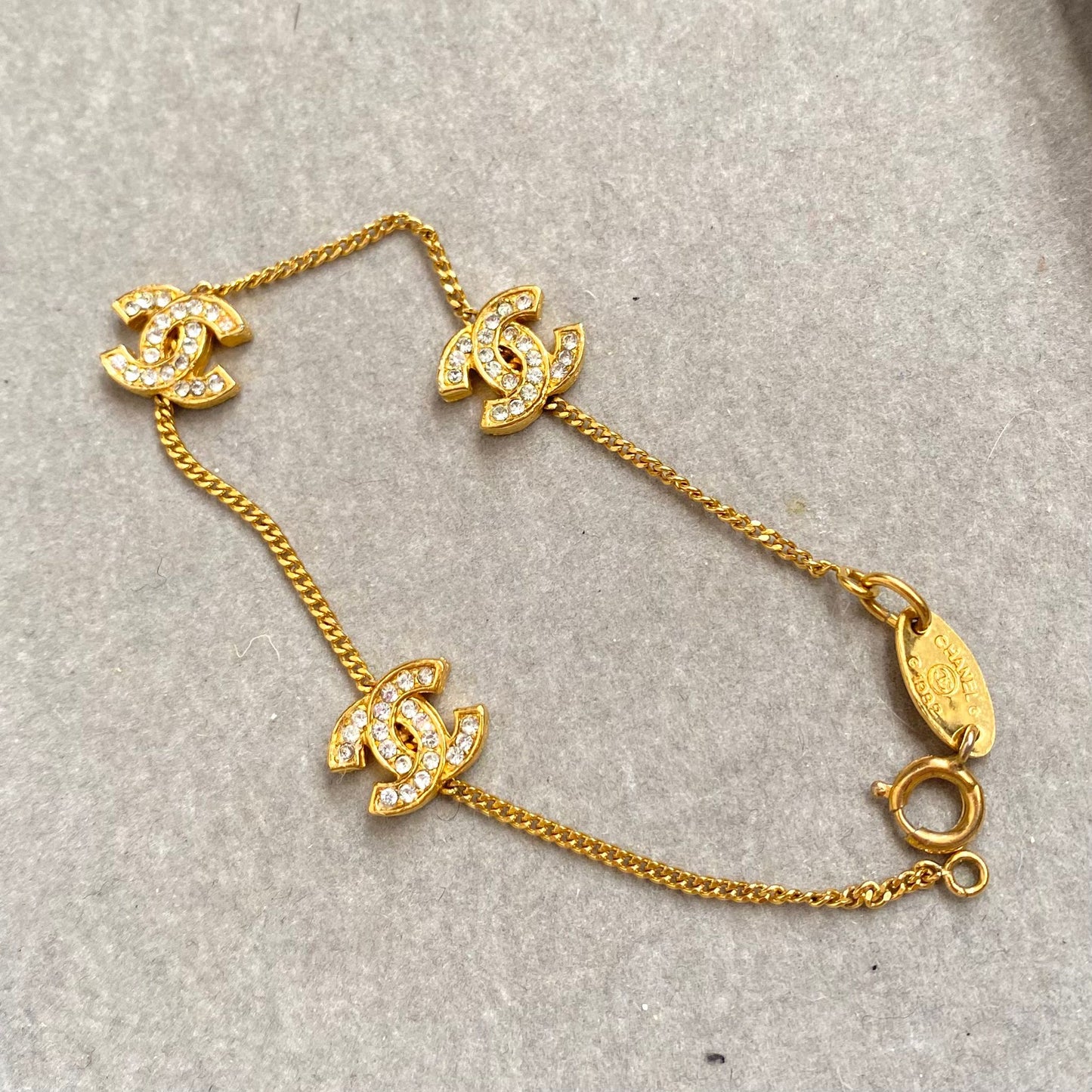 CHANEL 鍍24K金手鏈