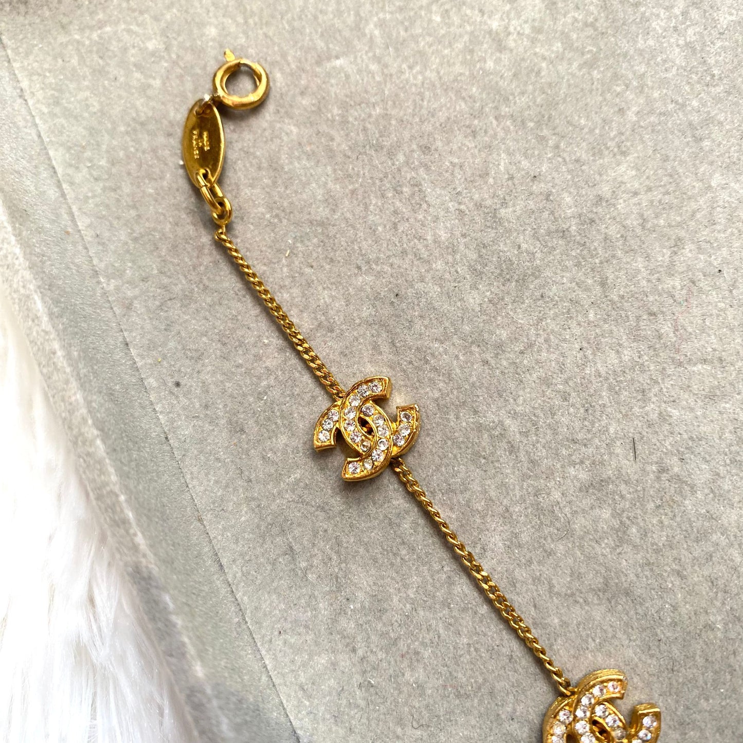 CHANEL 鍍24K金手鏈
