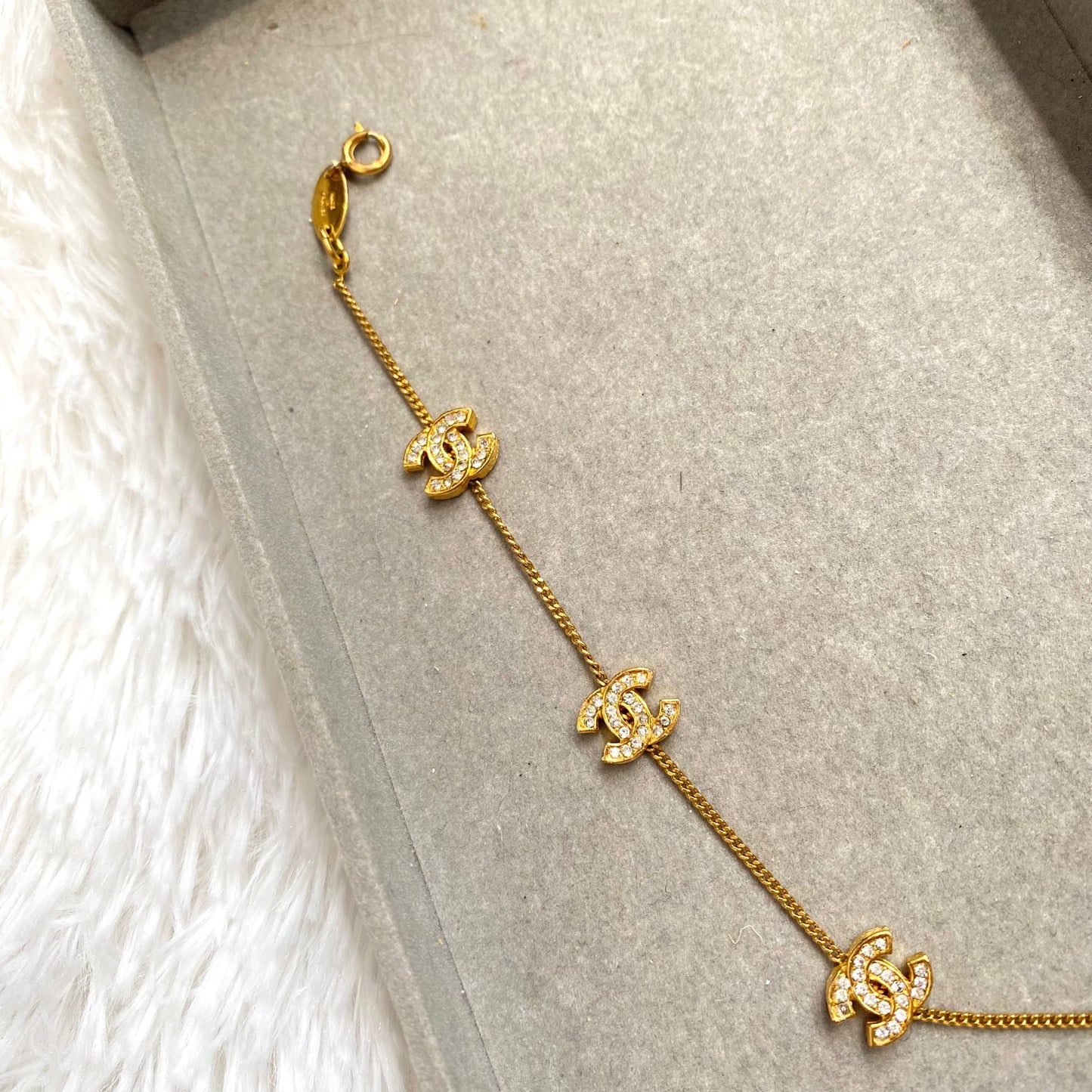 CHANEL 鍍24K金手鏈