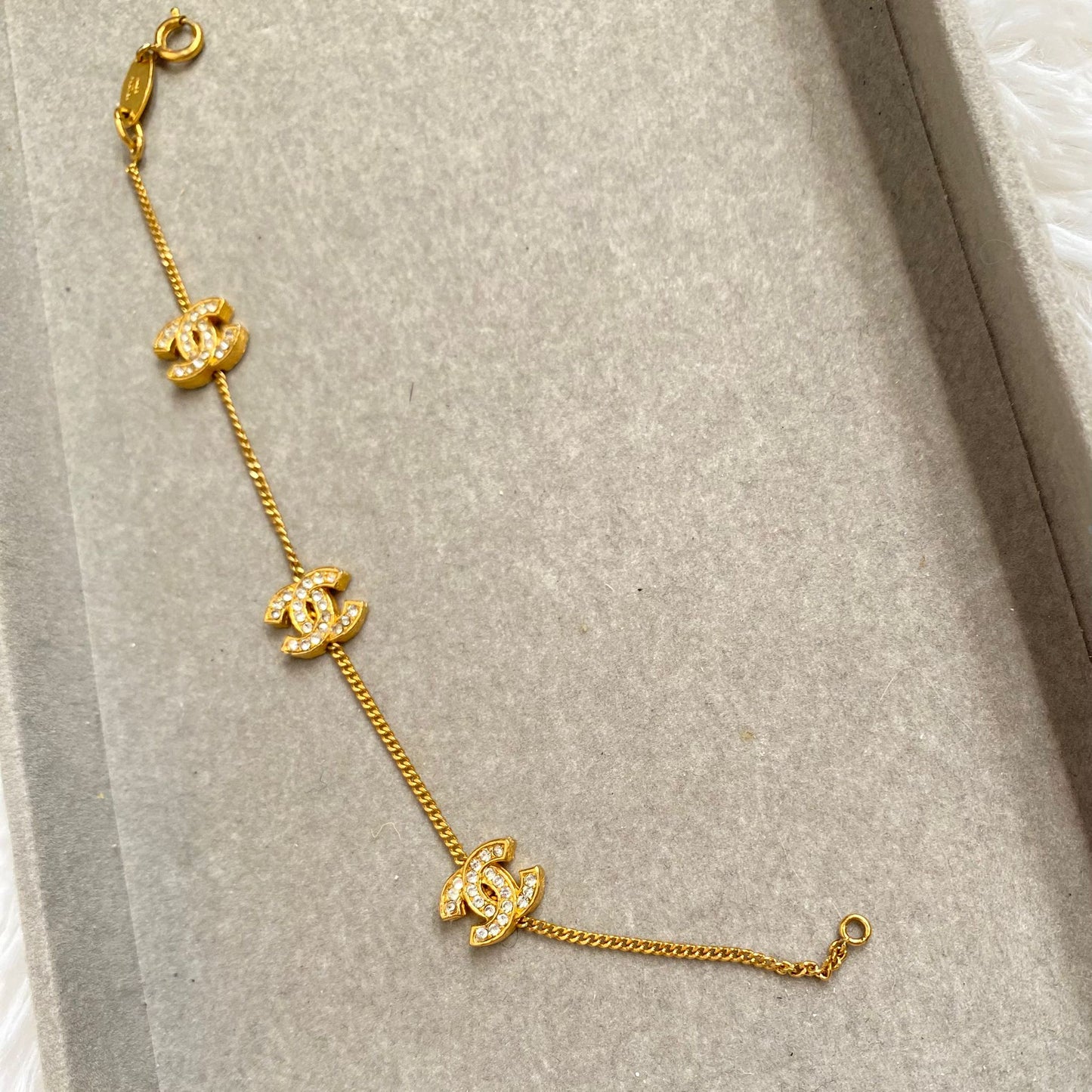 CHANEL 鍍24K金手鏈