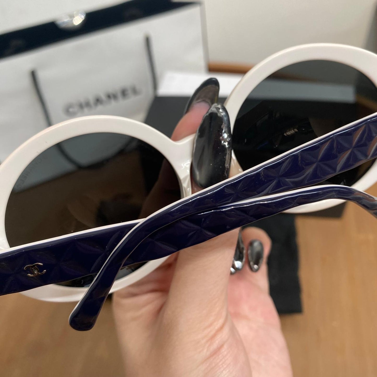 Chanel太陽眼鏡  有盒有塵袋紙袋