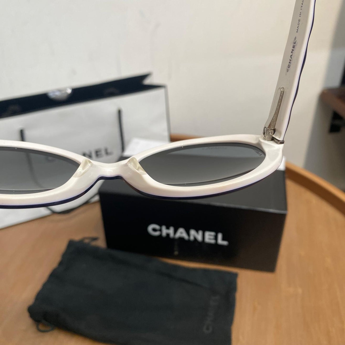 Chanel太陽眼鏡  有盒有塵袋紙袋