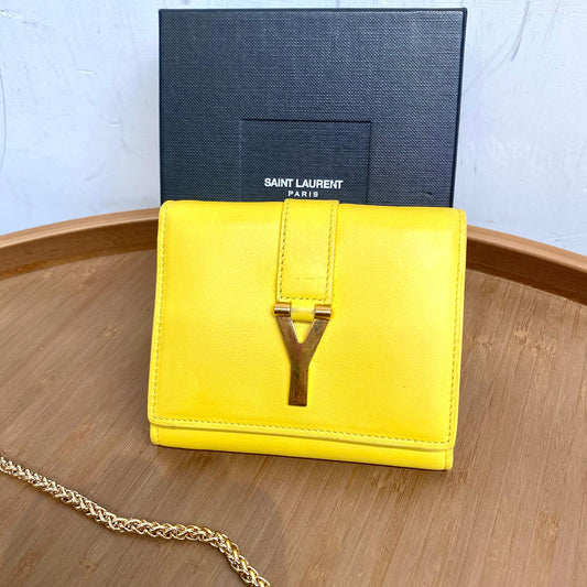 Saint Laurent 短銀包  有盒