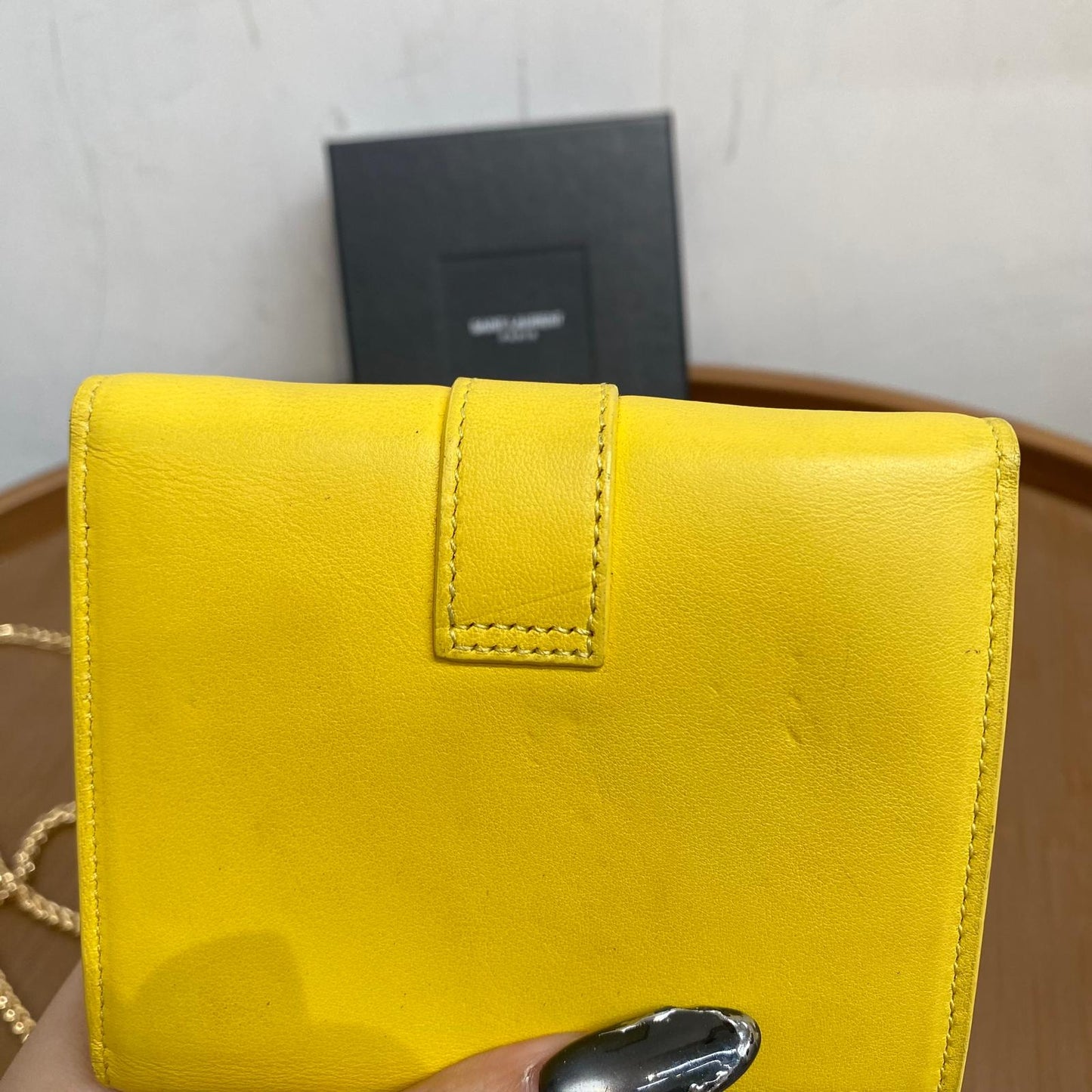 Saint Laurent 短銀包  有盒
