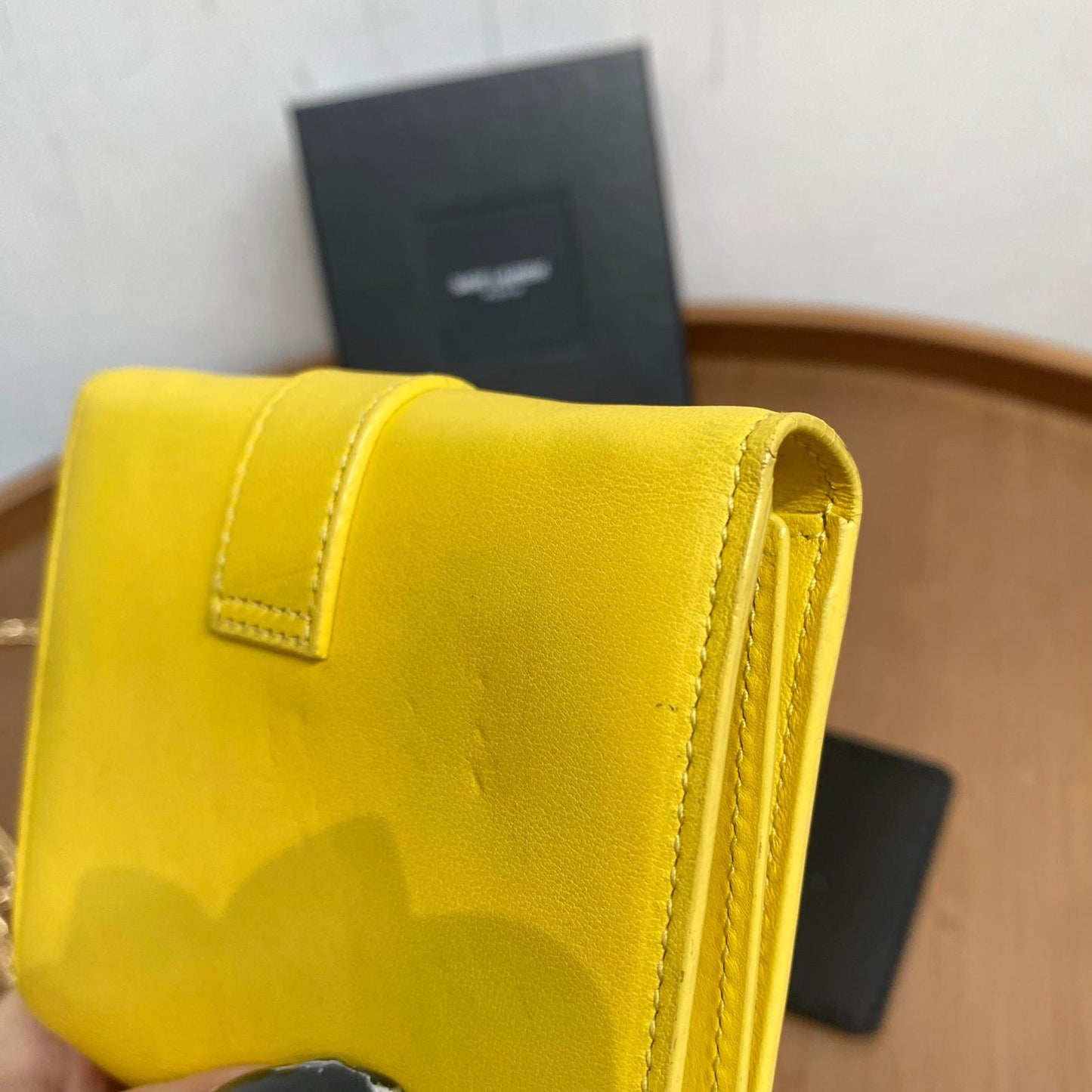 Saint Laurent 短銀包  有盒