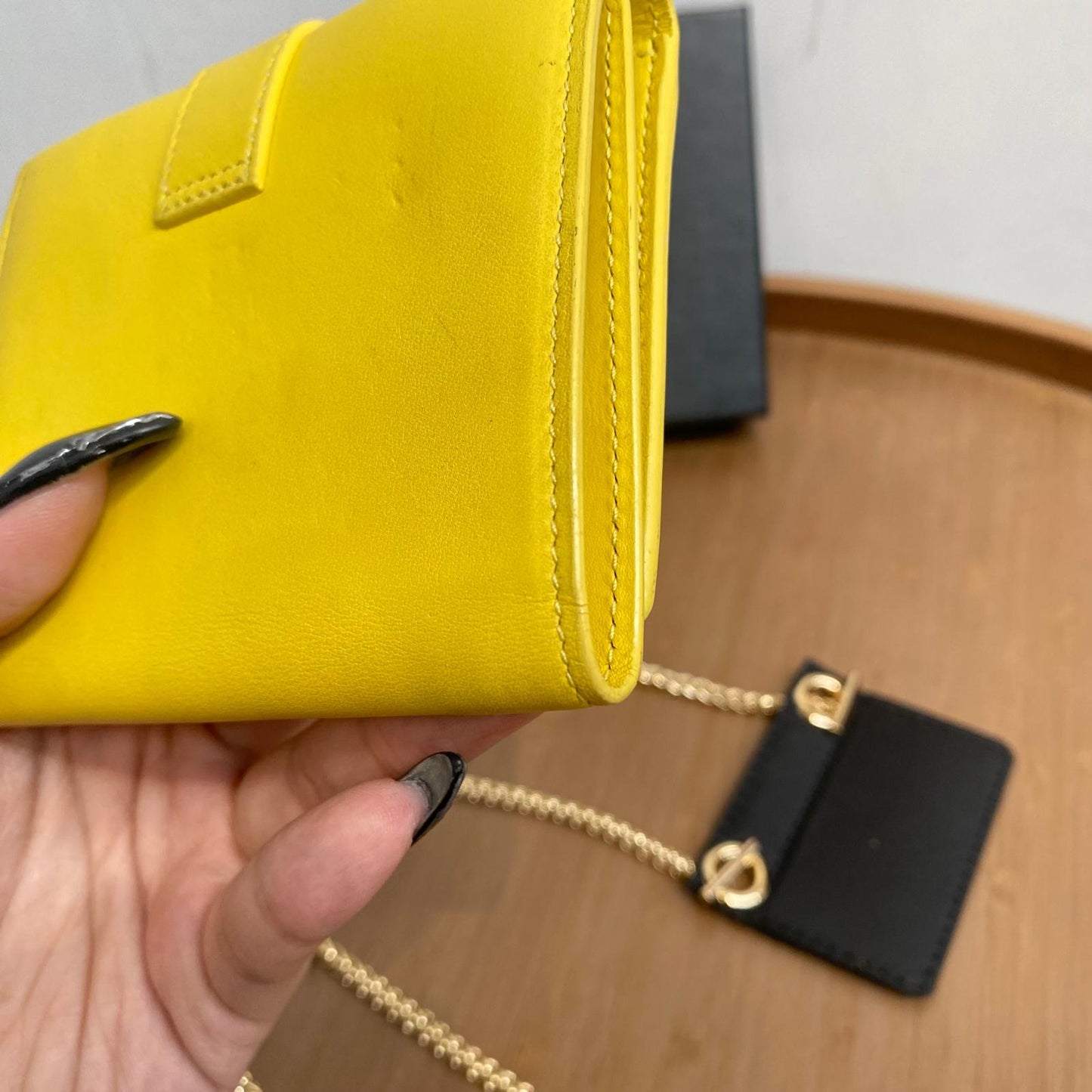 Saint Laurent 短銀包  有盒