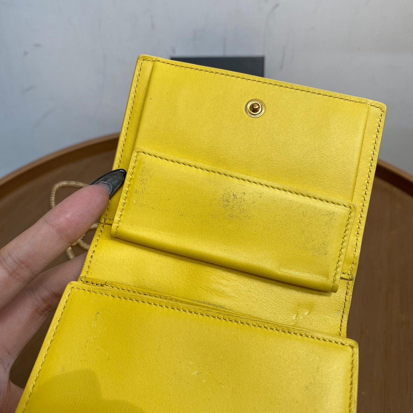 Saint Laurent 短銀包  有盒