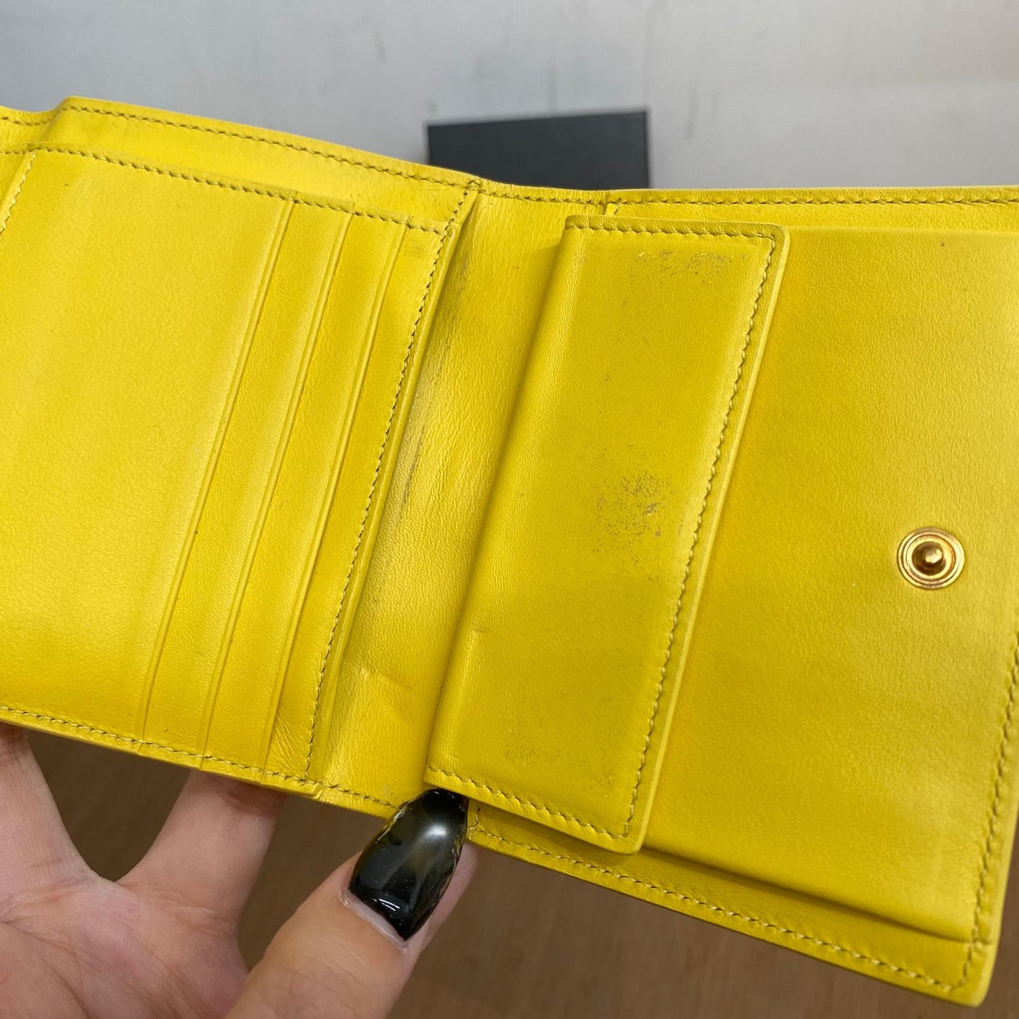 Saint Laurent 短銀包  有盒