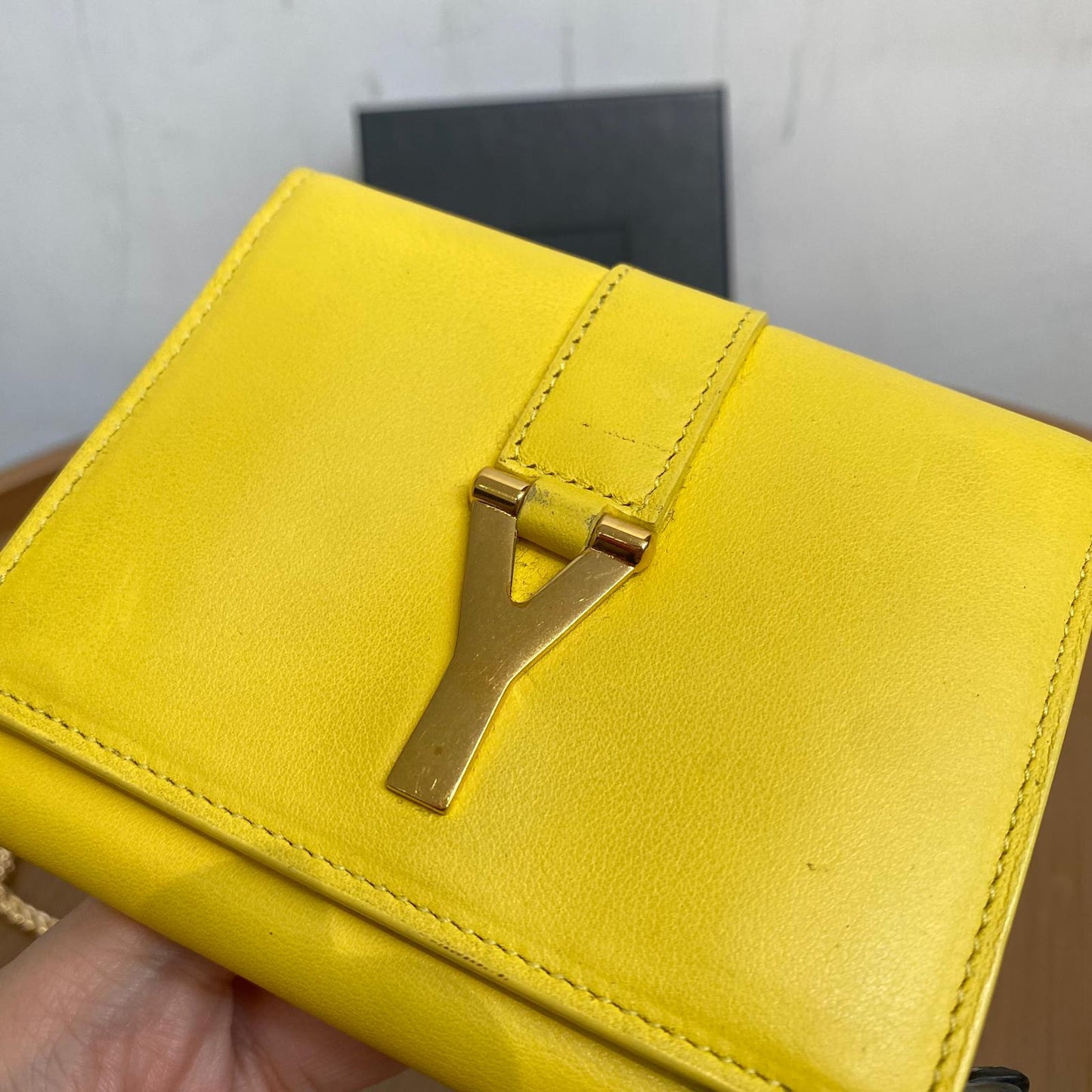 Saint Laurent 短銀包  有盒