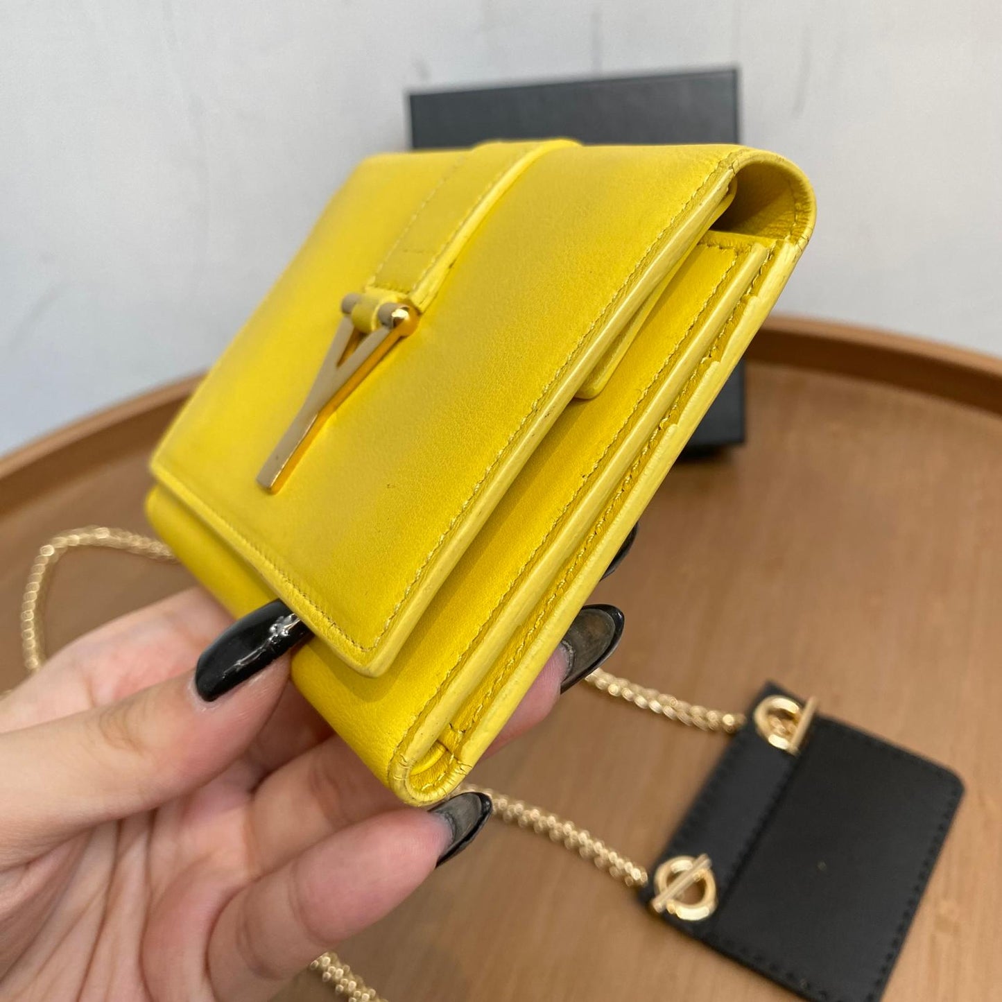Saint Laurent 短銀包  有盒