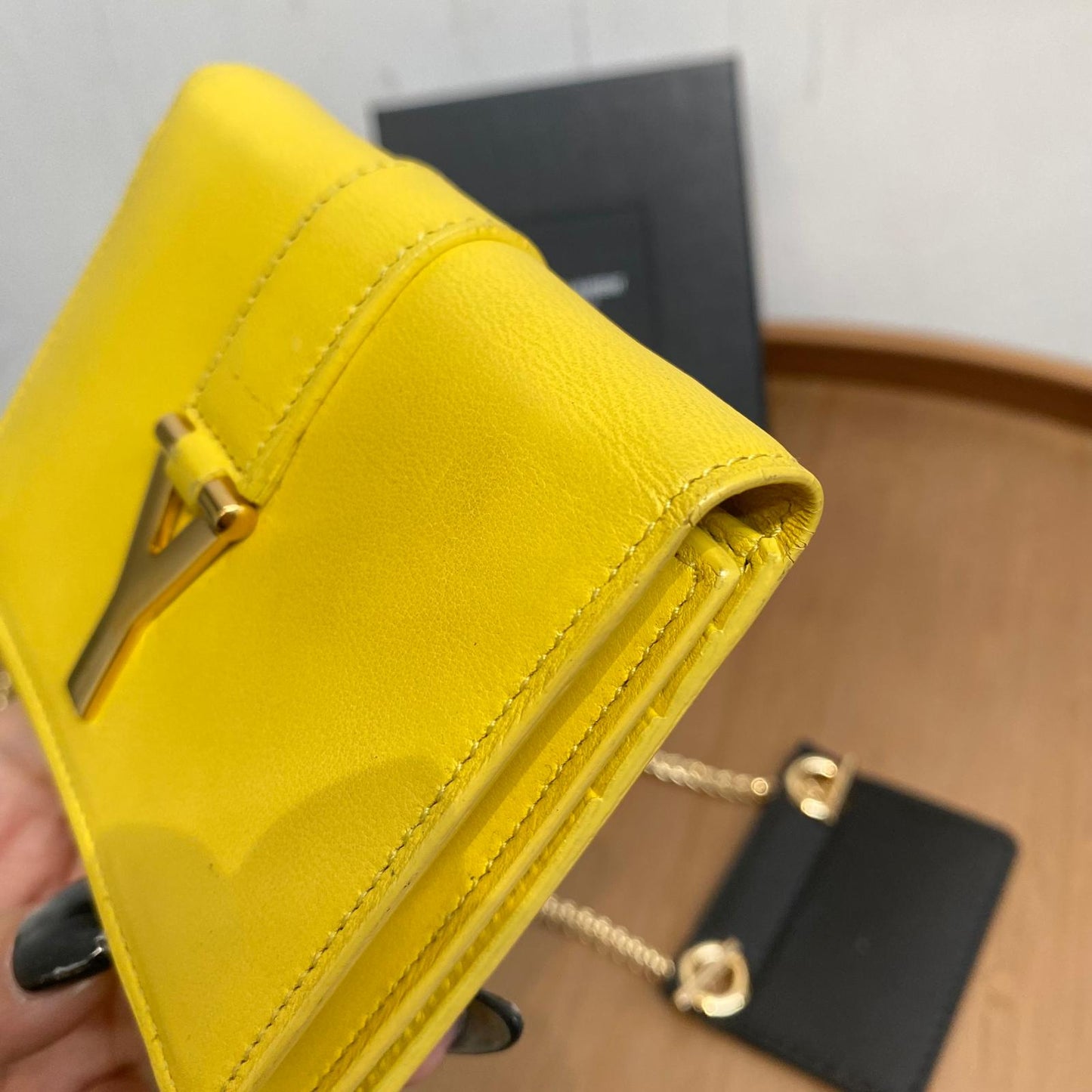 Saint Laurent 短銀包  有盒