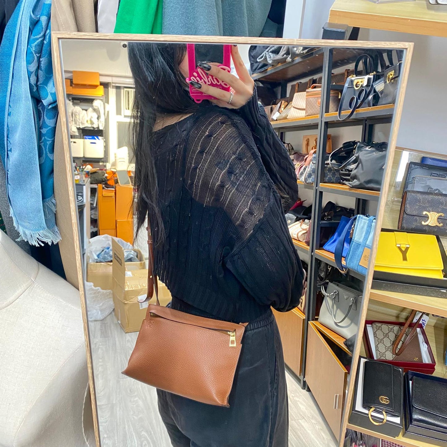 LOEWE 斜孭袋