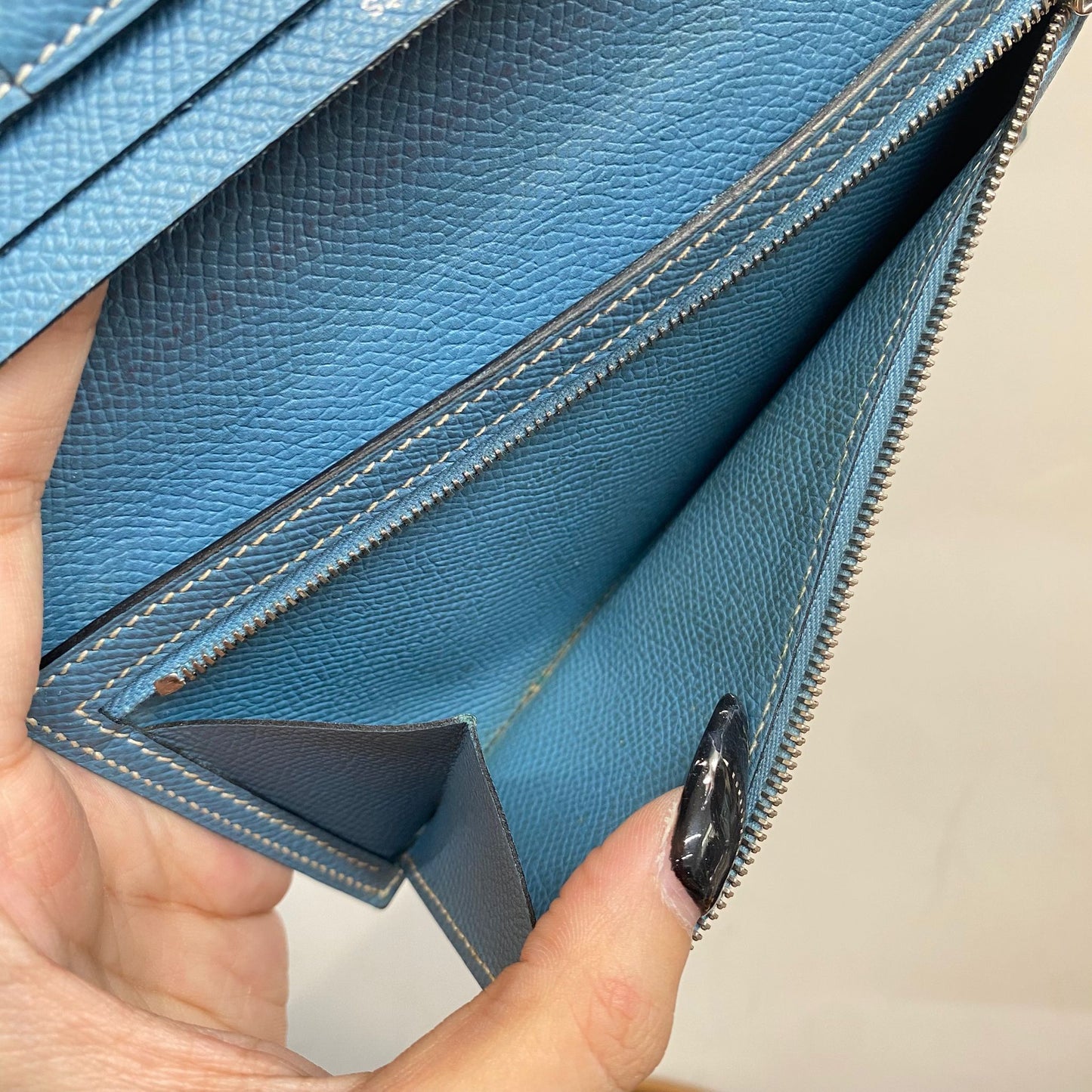 HERMES Bearn長銀包