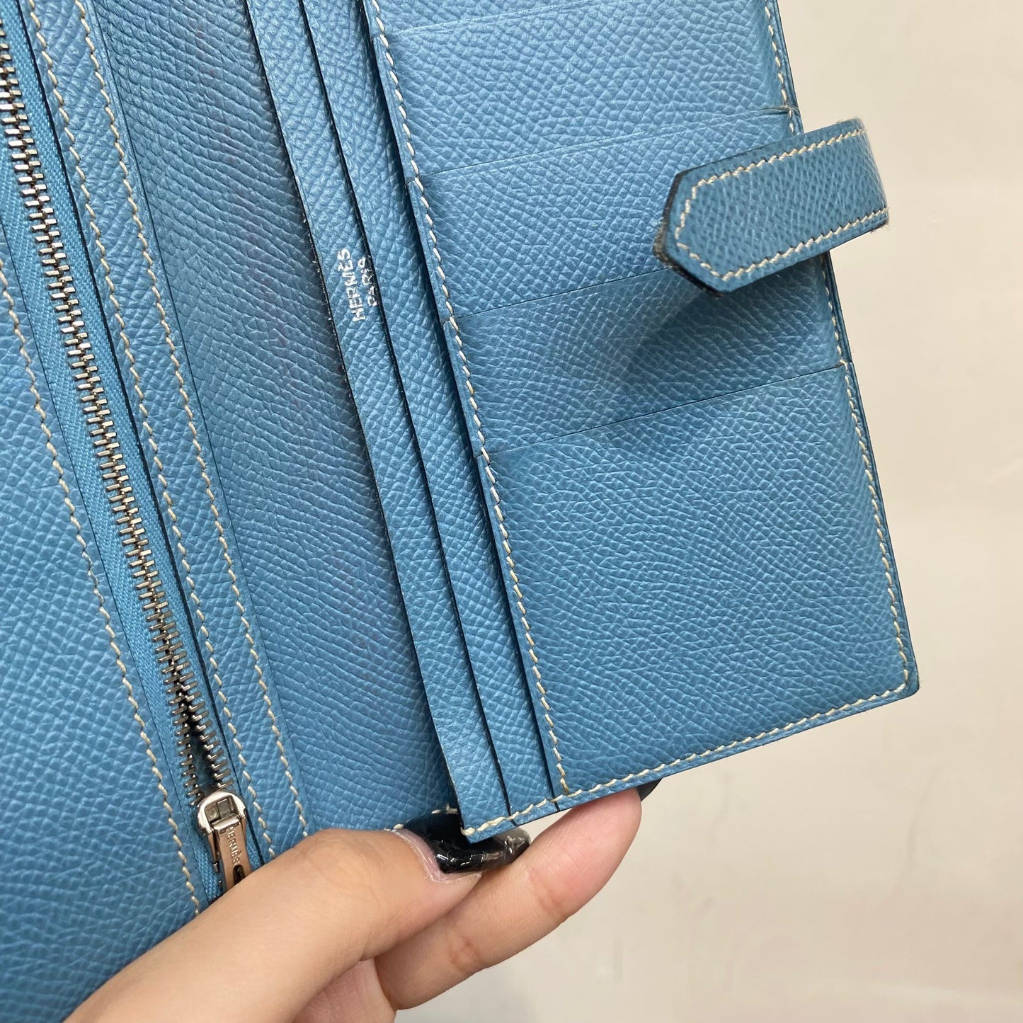 HERMES Bearn長銀包