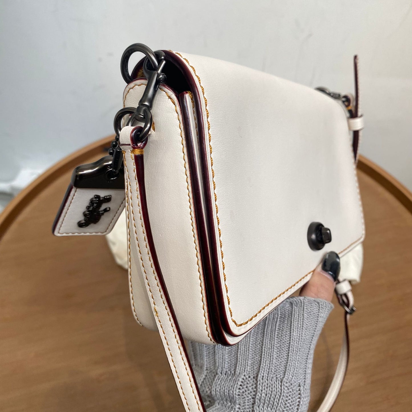COACH 斜孭袋 有塵袋