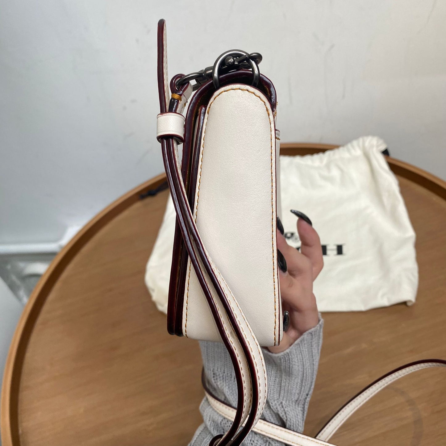 COACH 斜孭袋 有塵袋